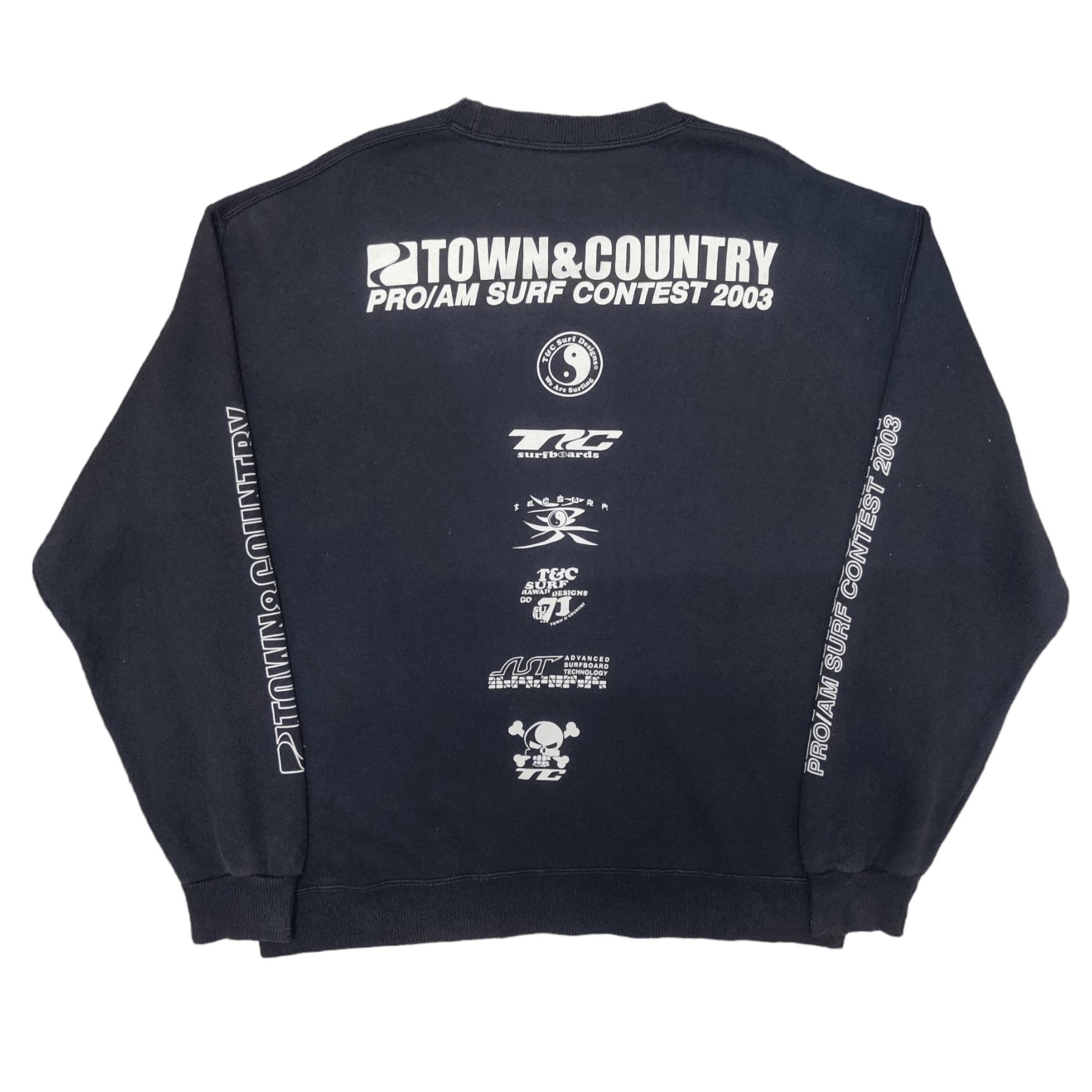 Vintage Town&Country Pro/Am Surf Contest 2003 Sweatshirt