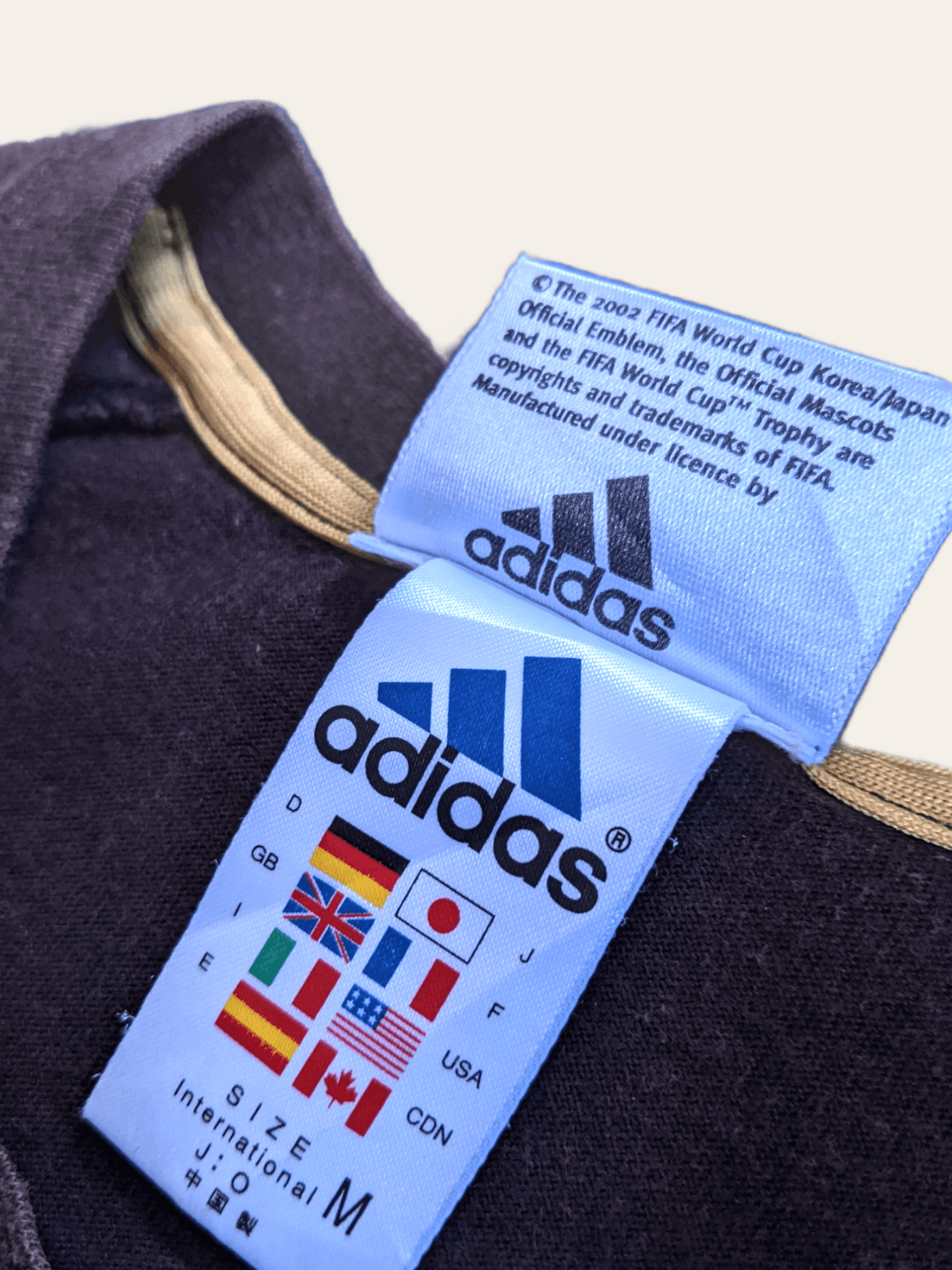 Adidas × Vintage Vintage 2002 Adidas Original FIFA World Cup Football Tee Size US M / EU 48-50 / 2 - 9 Thumbnail