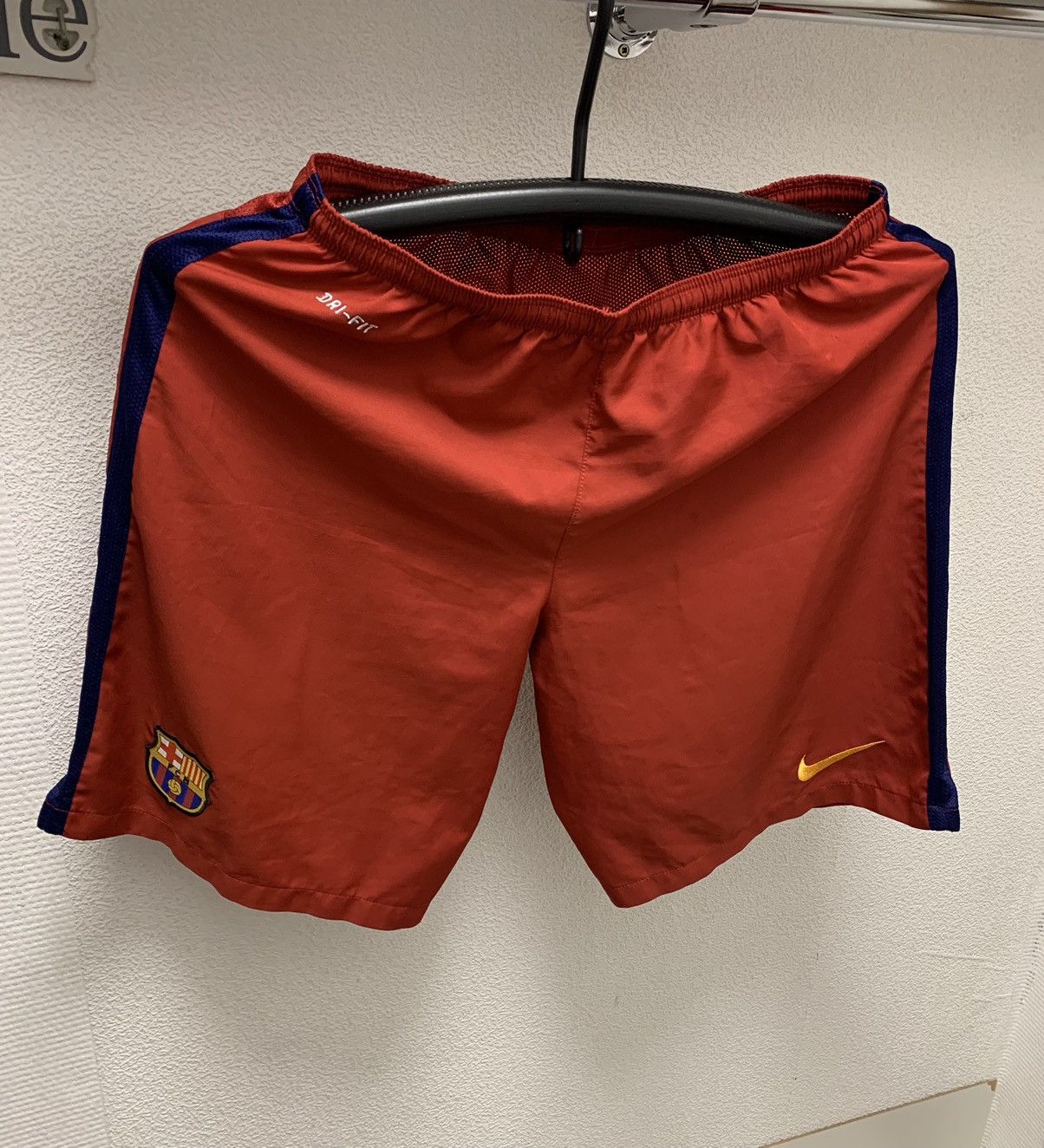 Nike Nike Barcelona shorts 34 sz L Messi Size US 34 / EU 50 - 1 Thumbnail