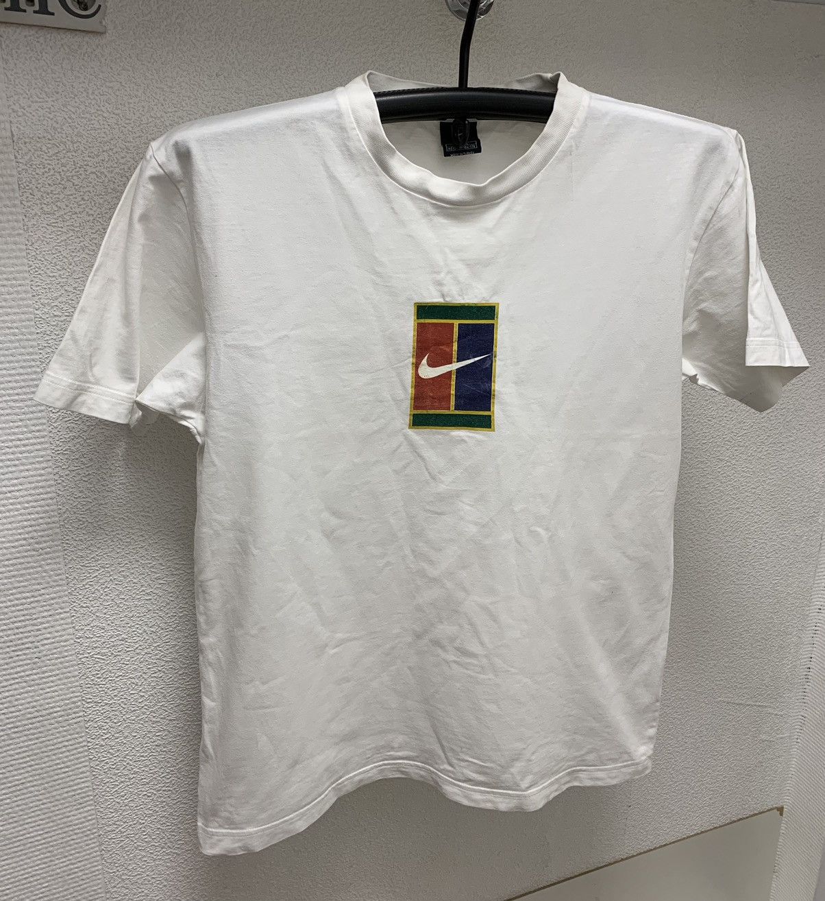 Nike vintage court challenger big logo t-shirt Xl