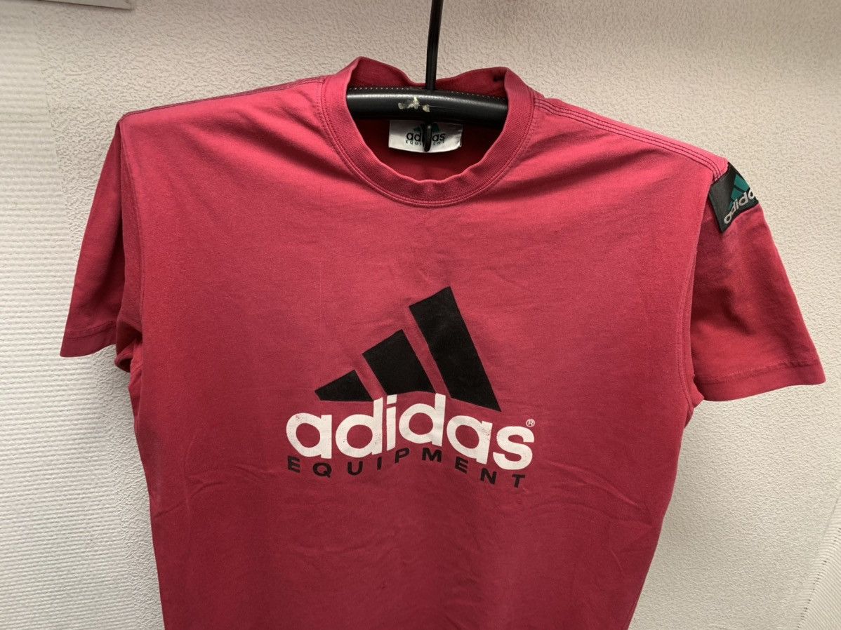 Adidas Adidas equipment vintage 1990 big logo t-shirt M sz Size US M / EU 48-50 / 2 - 2 Thumbnail