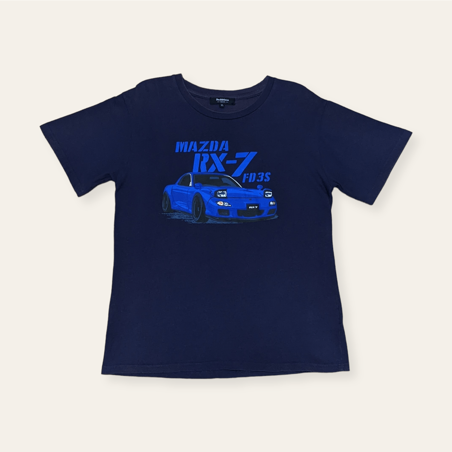 Japanese Brand × Vintage Vintage Mazda RX7 Racing Motorsport T shirt Size US M / EU 48-50 / 2 - 2 Thumbnail
