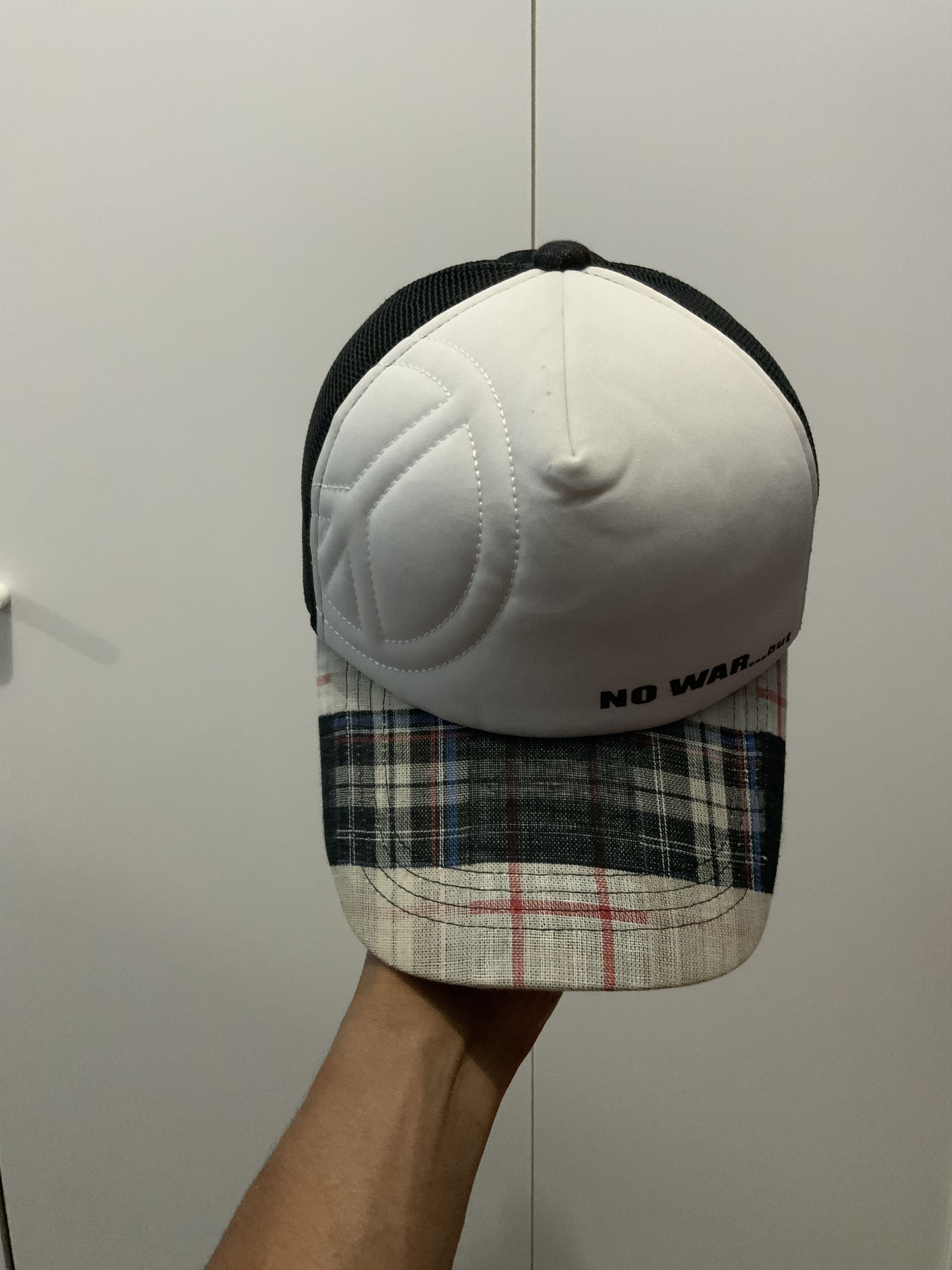 If Six Was Nine No War but Peace for Peaple Trucker Hat Size ONE SIZE - 7 Thumbnail