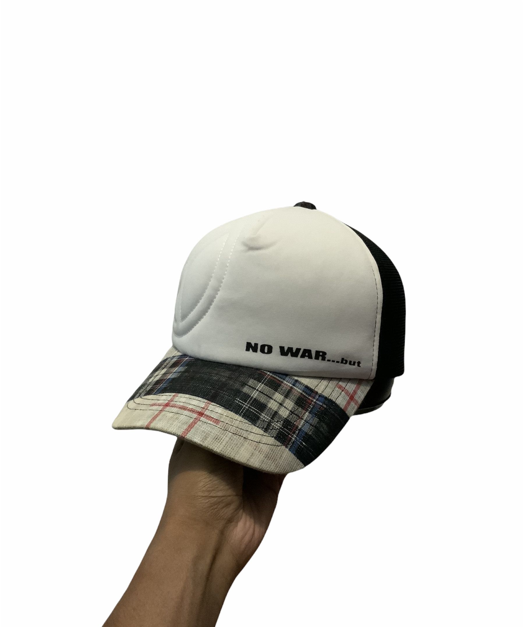 If Six Was Nine No War but Peace for Peaple Trucker Hat Size ONE SIZE - 2 Thumbnail