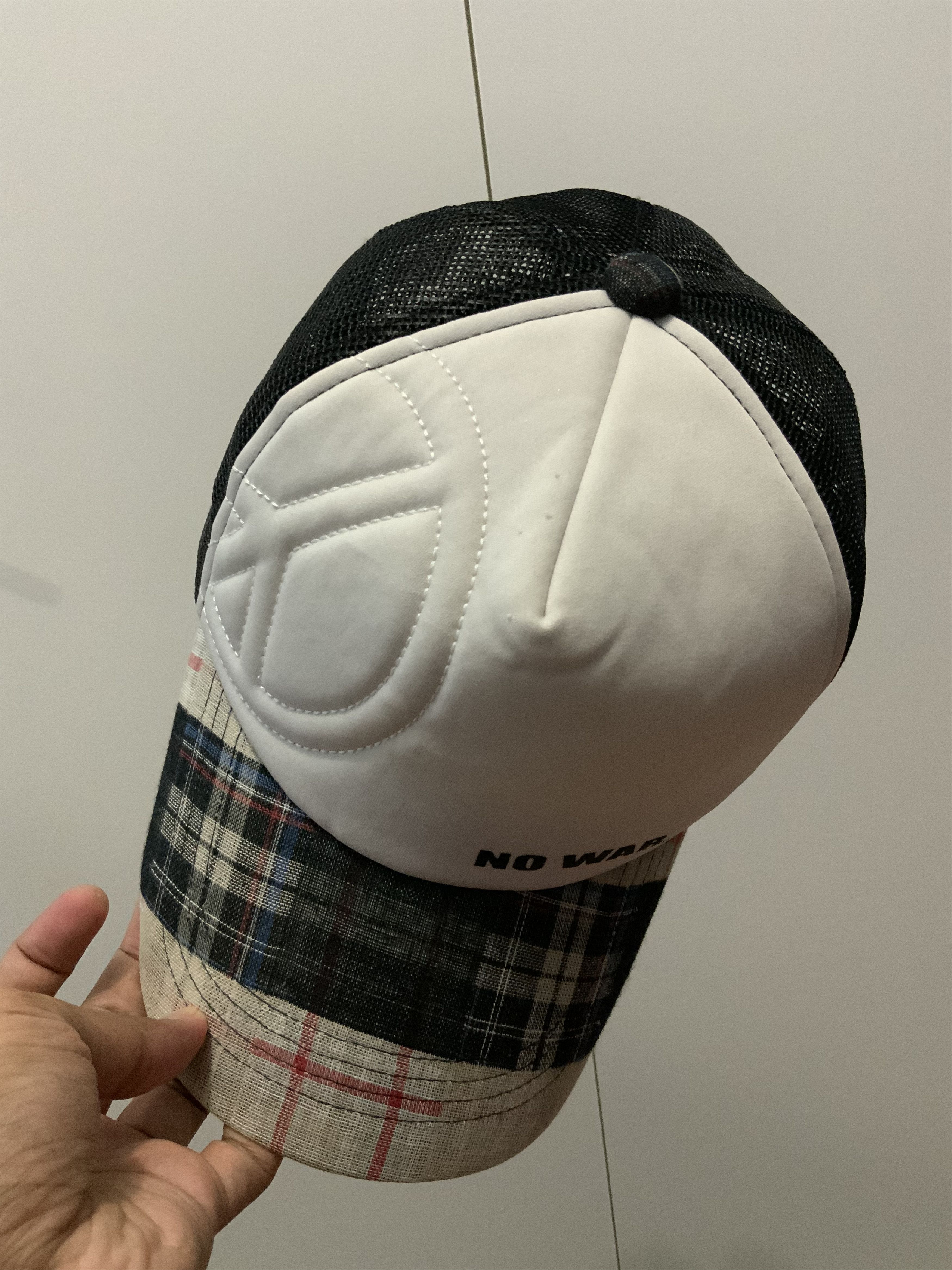 If Six Was Nine No War but Peace for Peaple Trucker Hat Size ONE SIZE - 14 Thumbnail