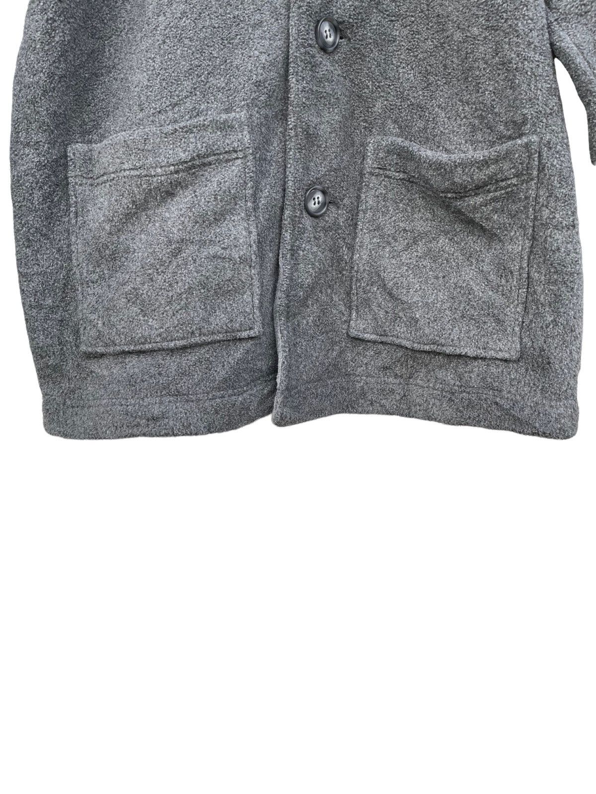 Issey Miyake × Vintage Vintage IM Product by Issey Miyake Fleece Buttoned Jacket Size US M / EU 48-50 / 2 - 7 Thumbnail