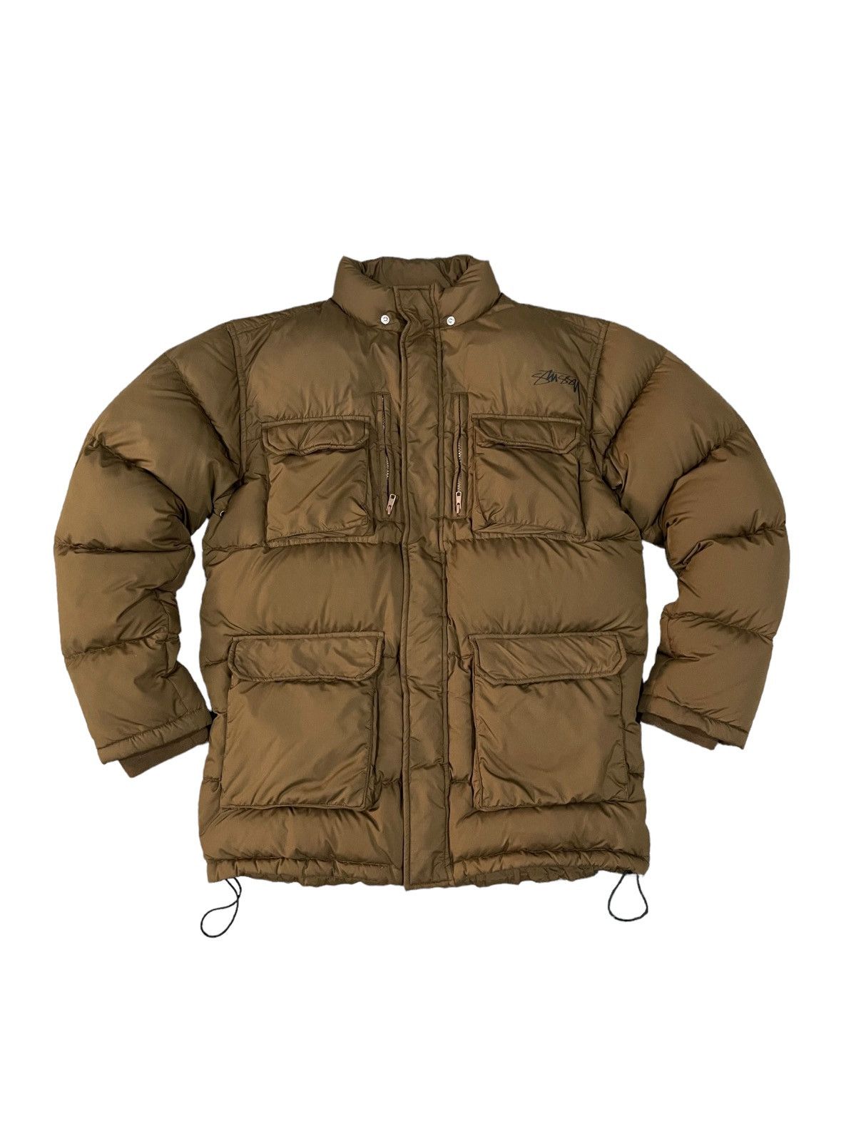 Vintage Stussy Multipocket Down Puffer Jacket ! Rare main image 13