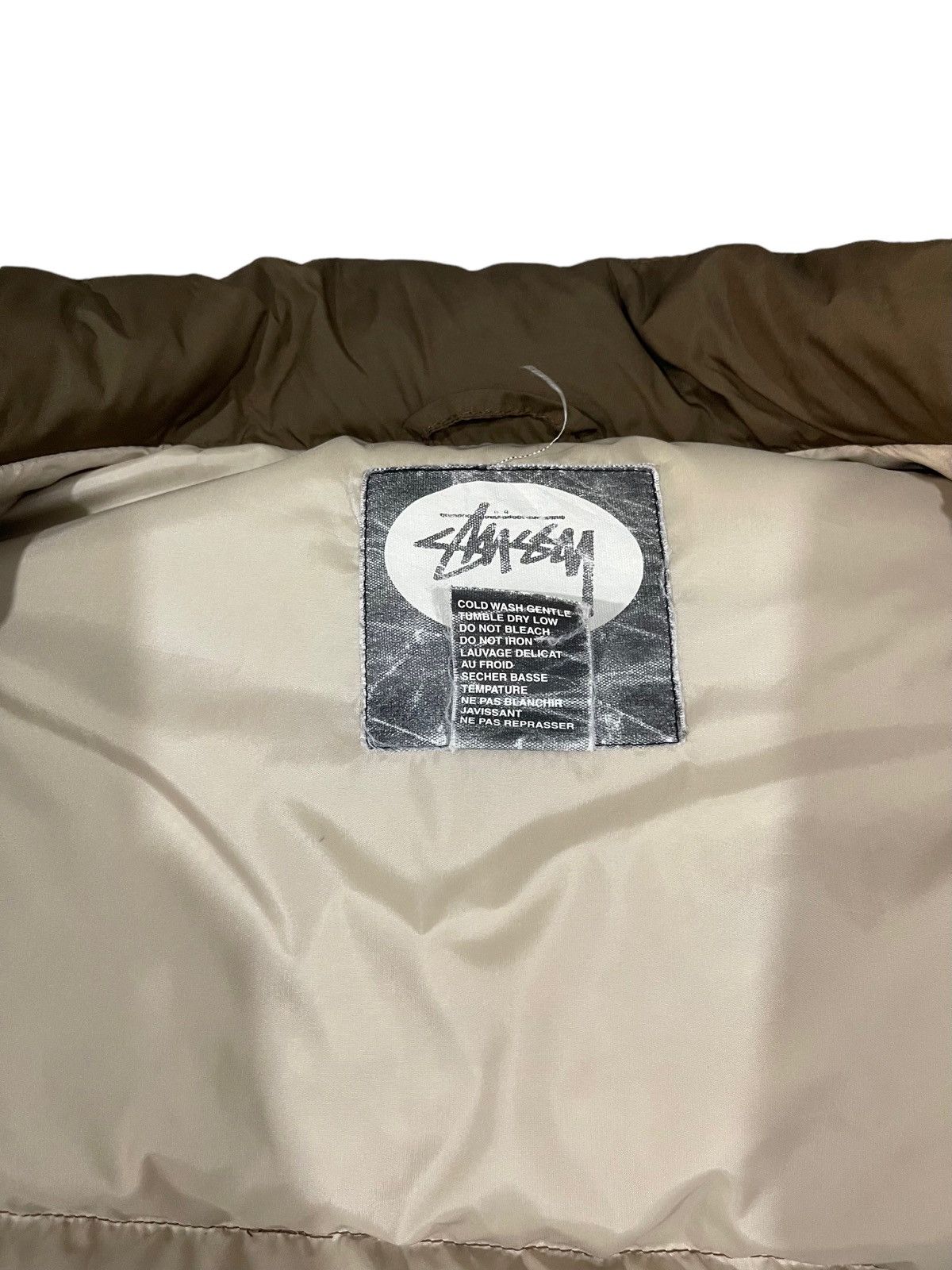 Vintage Stussy Multipocket Down Puffer Jacket ! Rare main image 5
