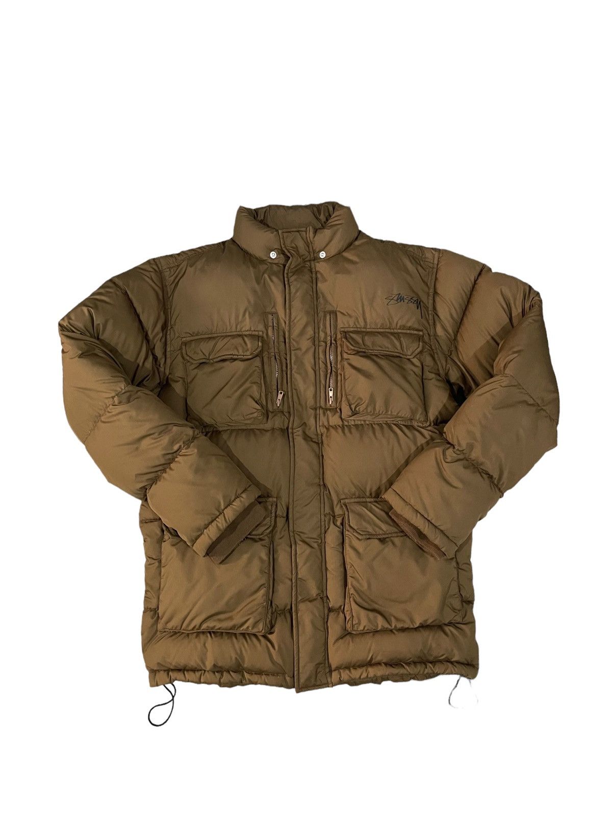 Vintage Stussy Multipocket Down Puffer Jacket ! Rare main image 14