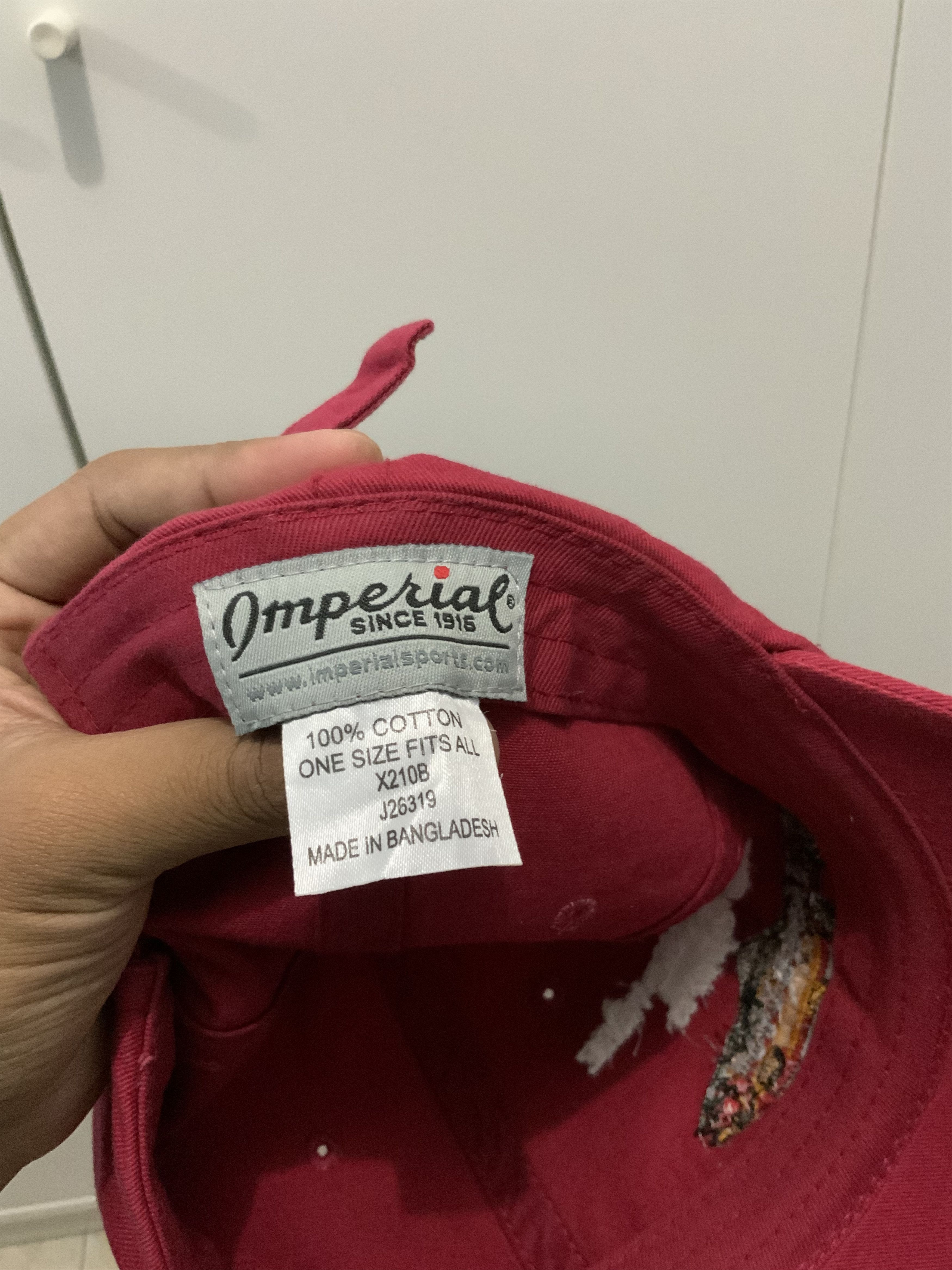 Japanese Brand Imperial Mountain Bass Embroidery Hat Size ONE SIZE - 16 Thumbnail