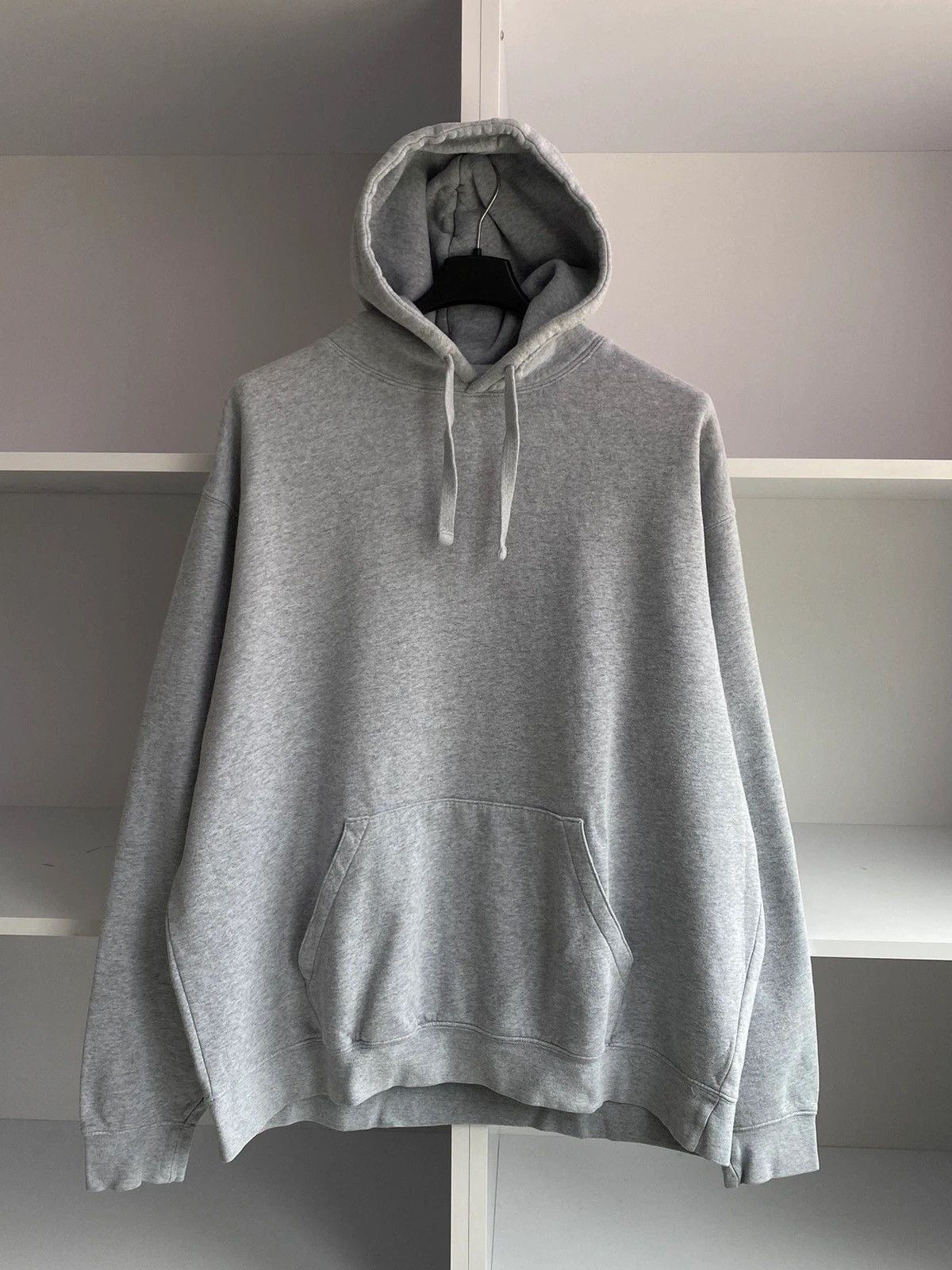 Vintage Russell Athletic Grey Basic Hoodie