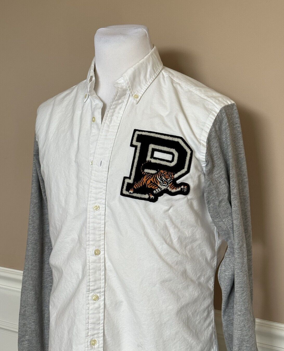Polo Ralph Lauren Polo Ralph Lauren Tiger Varsity Button Down Shirt XXL Size US XXL / EU 58 / 5 - 13 Thumbnail