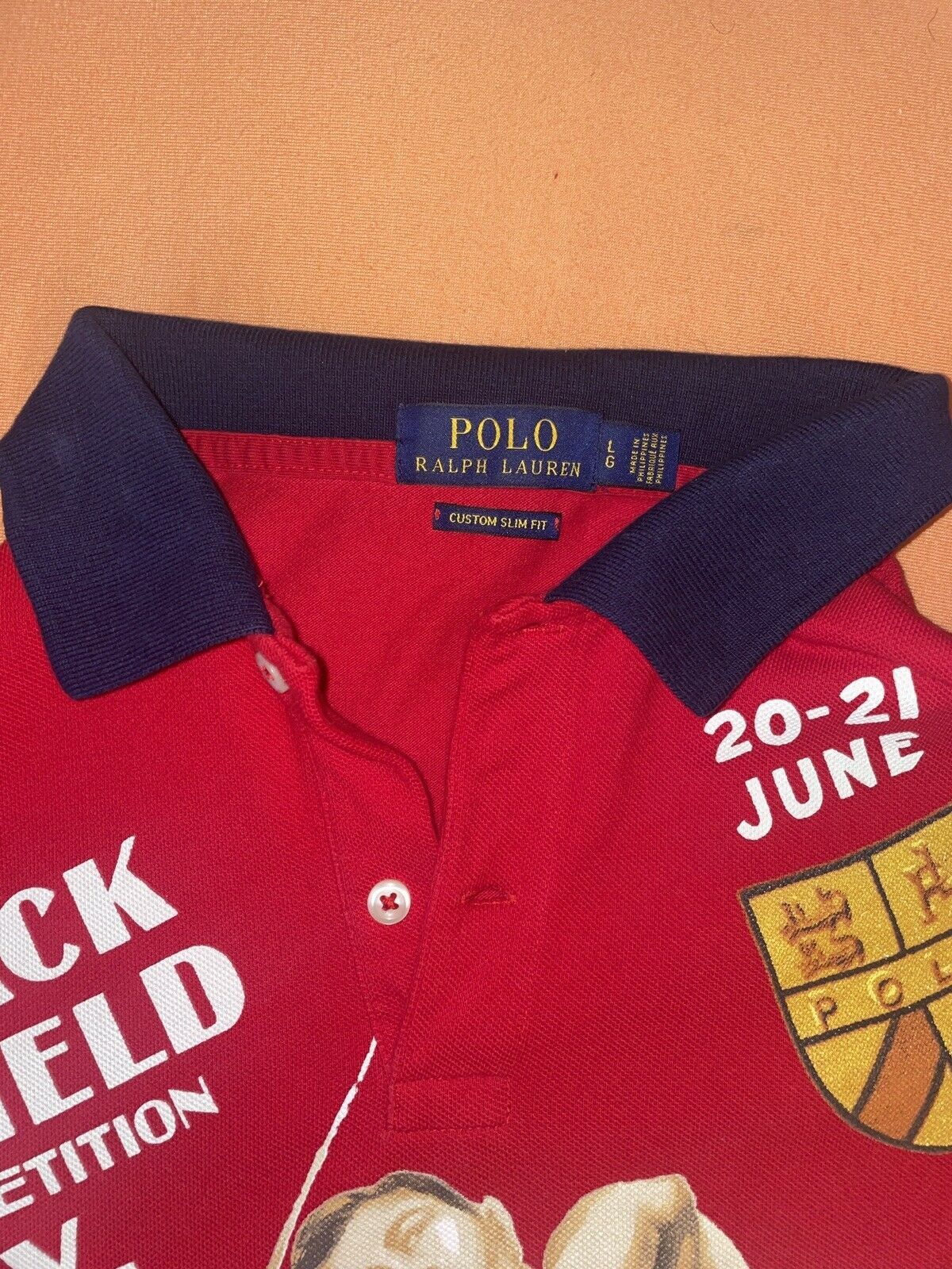 Polo Ralph Lauren Polo Ralph Lauren Track & Field Chariots Stadium Polo XL Size US XL / EU 56 / 4 - 4 Thumbnail