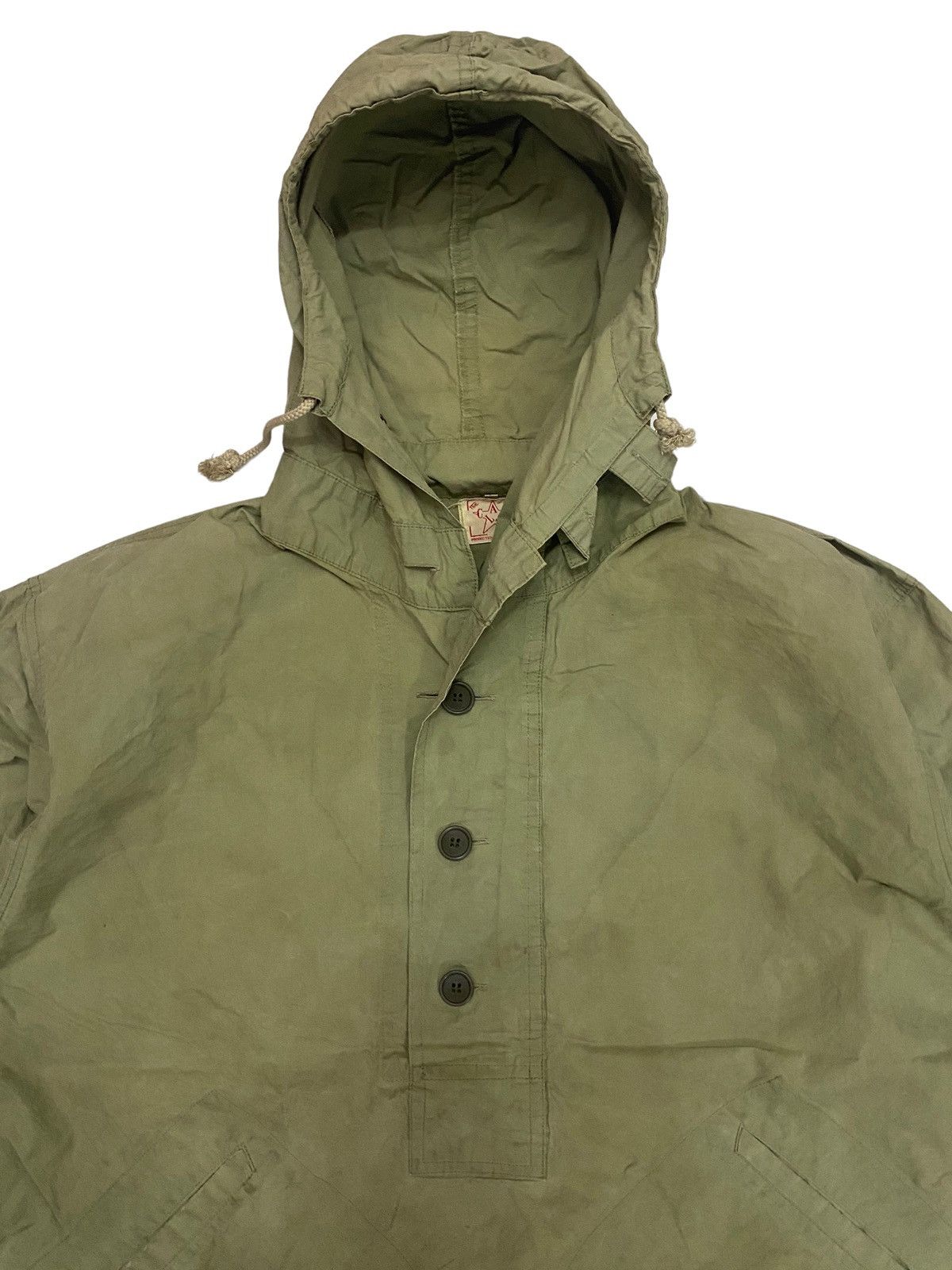 Japanese Brand × Vintage Thrashed The Clash Pullover Work Hoodies Size US M / EU 48-50 / 2 - 4 Thumbnail