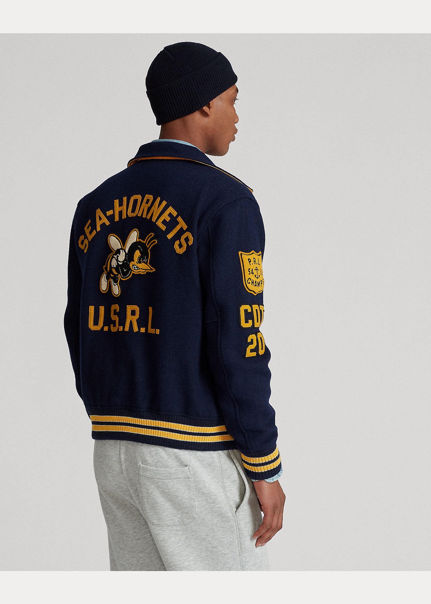 Polo Ralph Lauren Polo Ralph Lauren Reversible Letterman Jacket Size XXLARGE Size US XXL / EU 58 / 5 - 7 Thumbnail