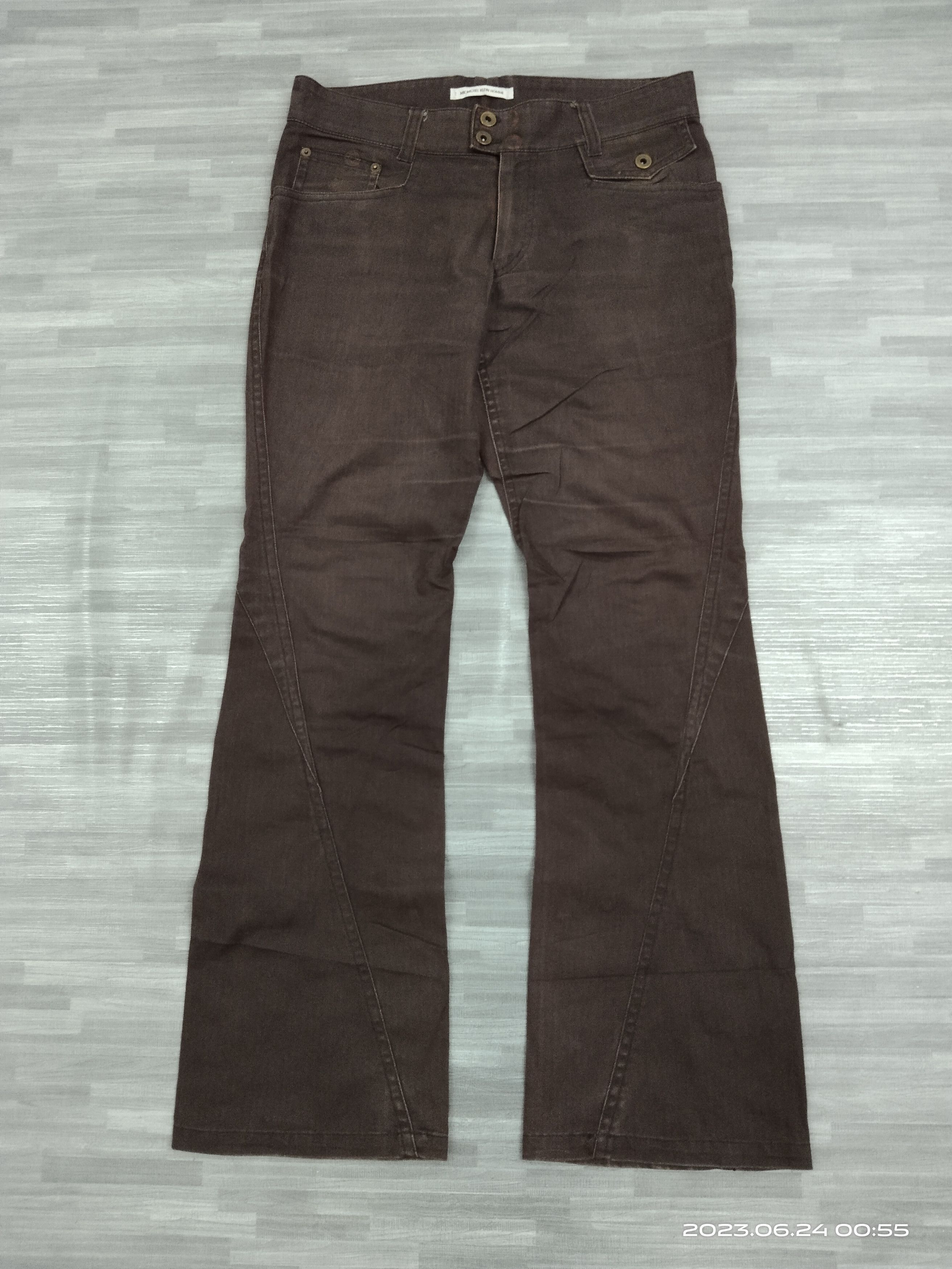 Michel Klein FLARE TWIST SICK MiCHEL KLIEM HOMME Size US 31 - 2 Thumbnail