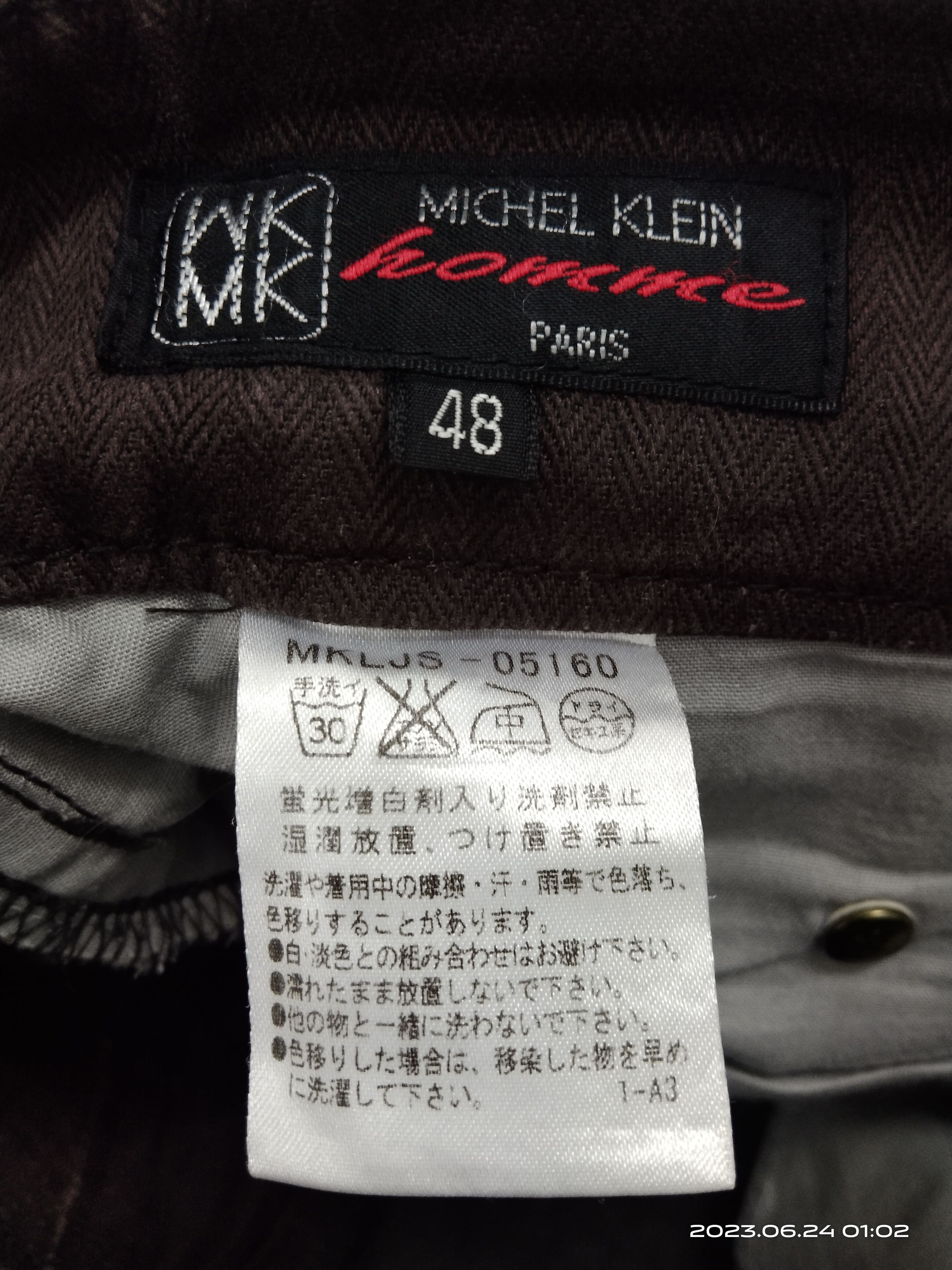 Michel Klein FLARE TWIST SICK MiCHEL KLIEM HOMME Size US 31 - 9 Thumbnail