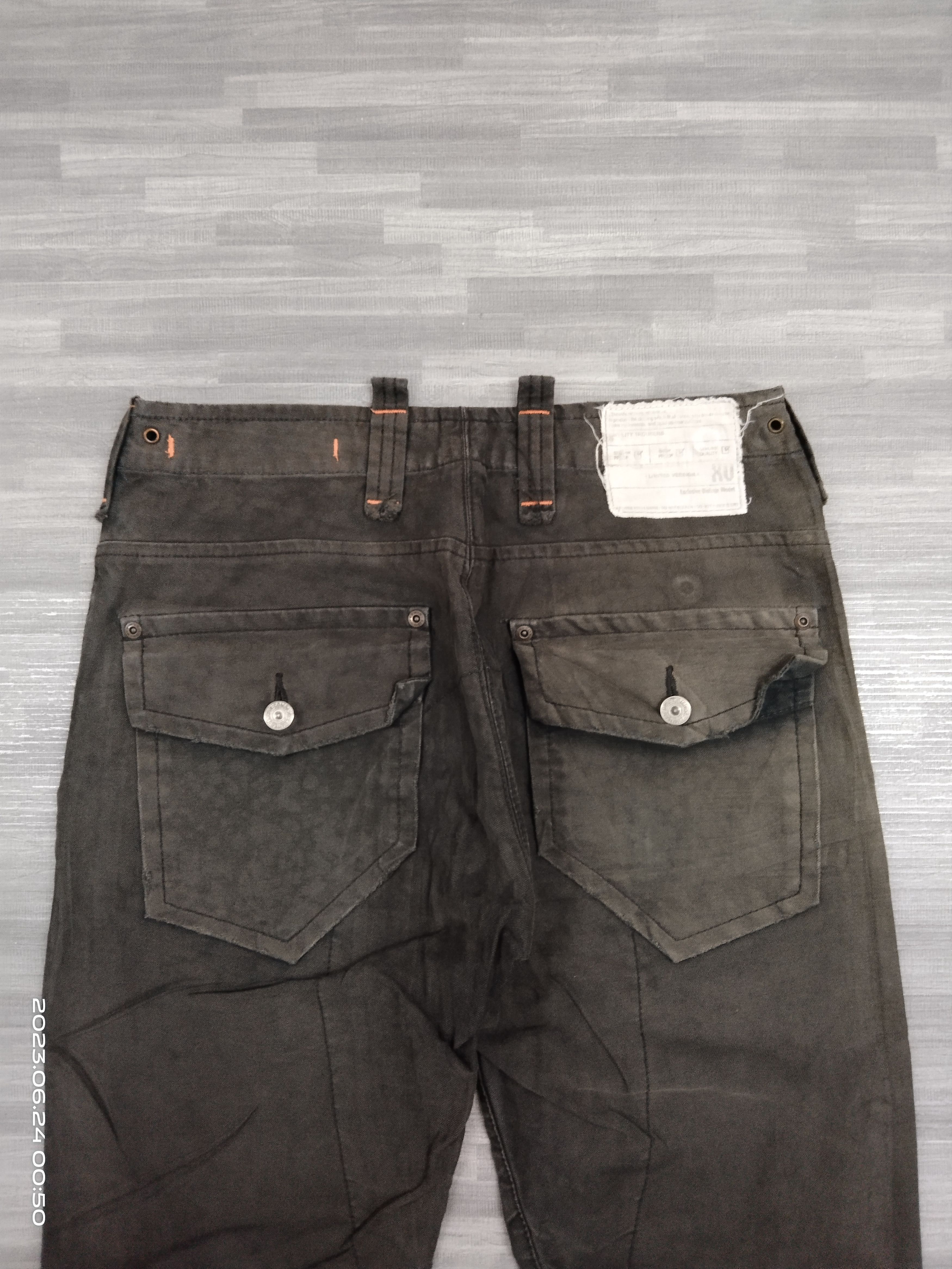 Edwin FLARE SUN FADE BLACK BUSHPANTS EDWIN LIMITED PANTS Size US 28 / EU 44 - 5 Thumbnail