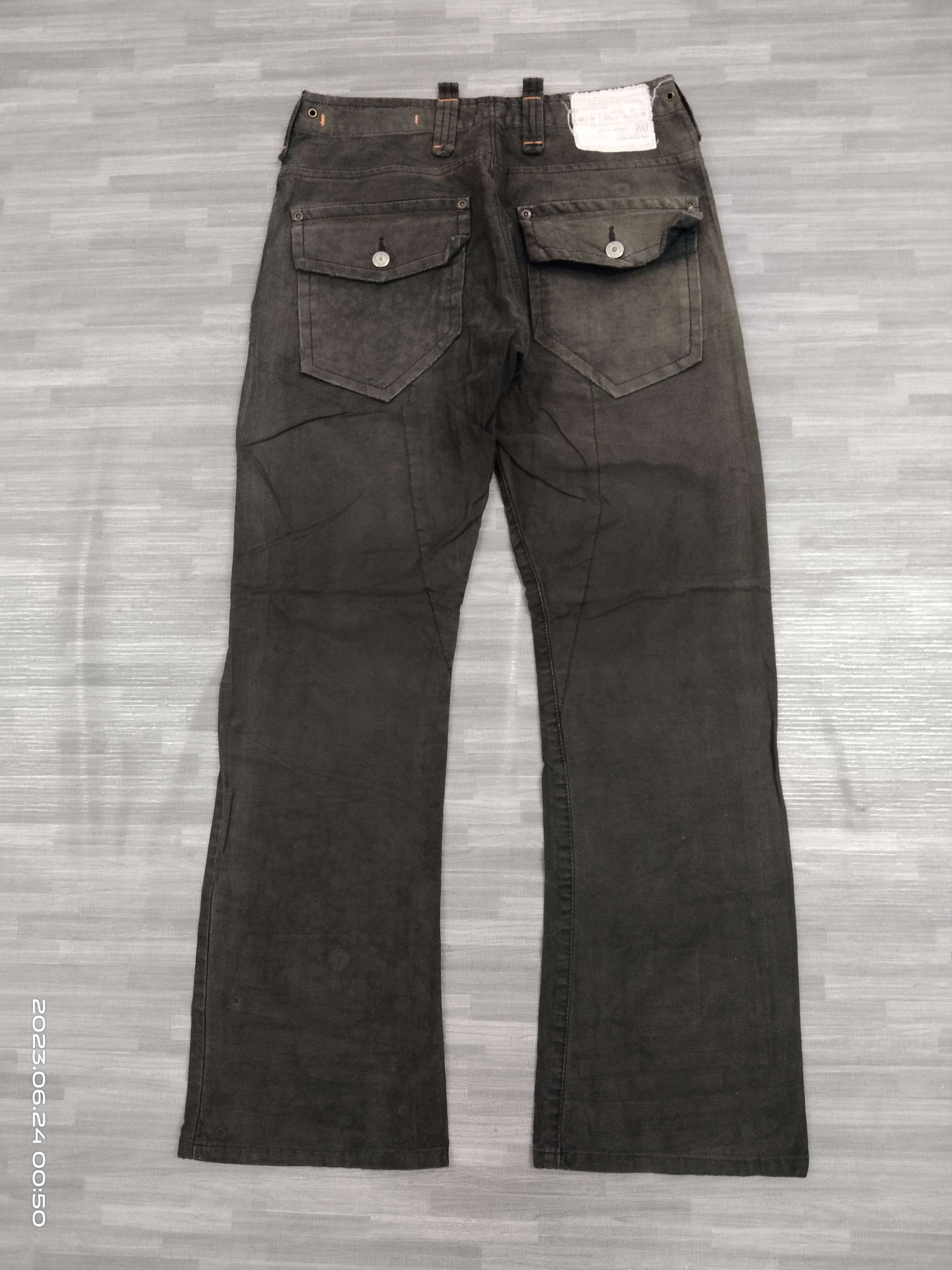 Edwin FLARE SUN FADE BLACK BUSHPANTS EDWIN LIMITED PANTS Size US 28 / EU 44 - 3 Thumbnail