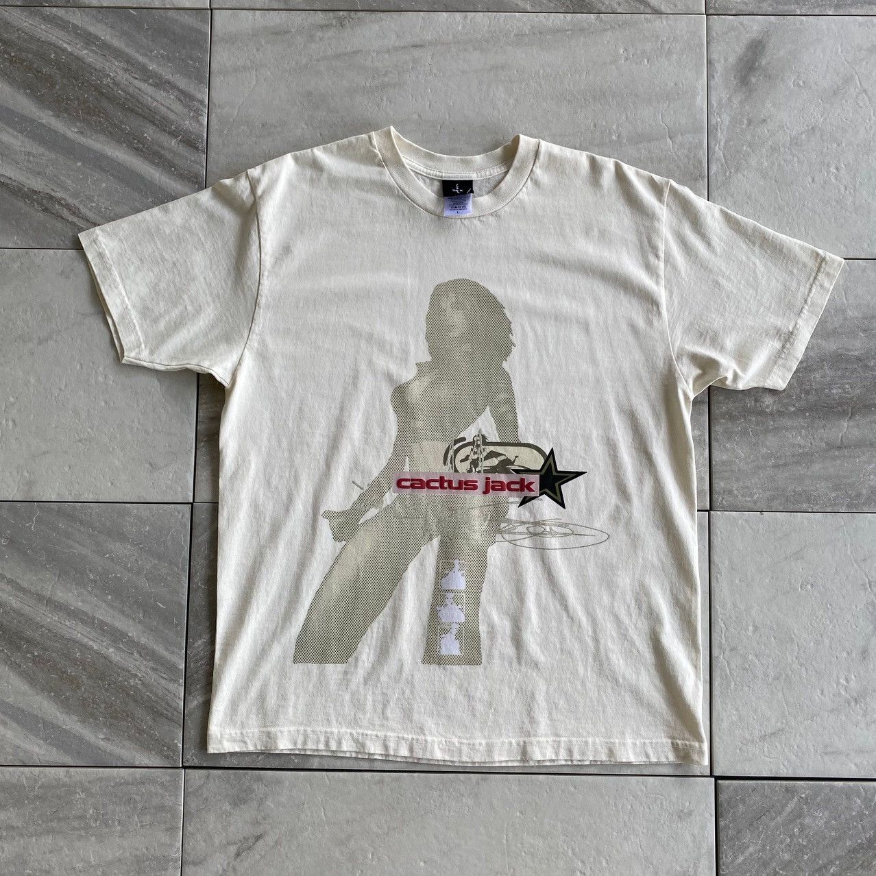 Travis Scott Jordan x Travis Scott Cactus Jack Digital Girl Tee