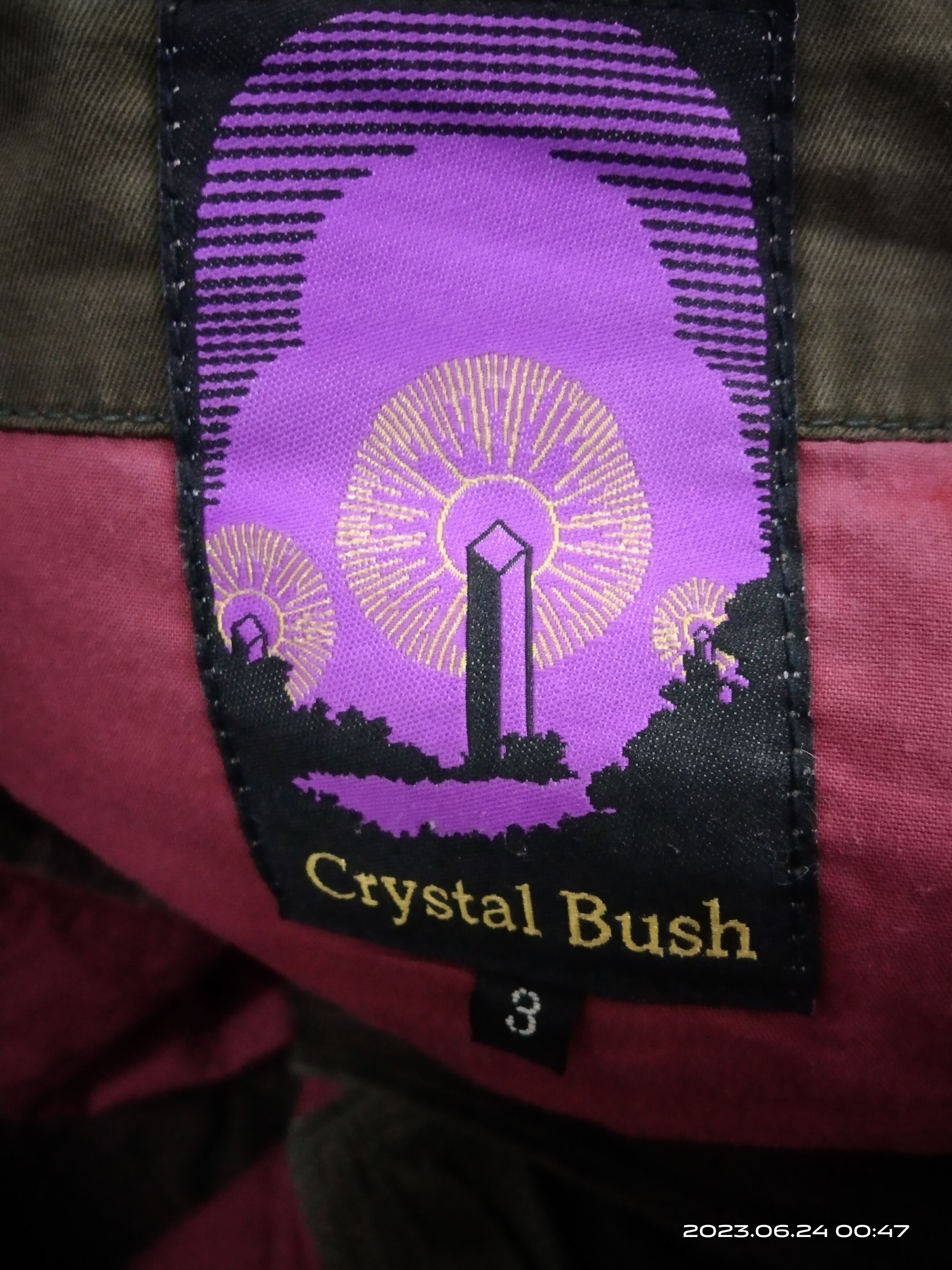 Japanese Brand FADE GREEN TACTICAL CRYSTAL BUSH CARGO PANTS Size US 31 - 8 Thumbnail