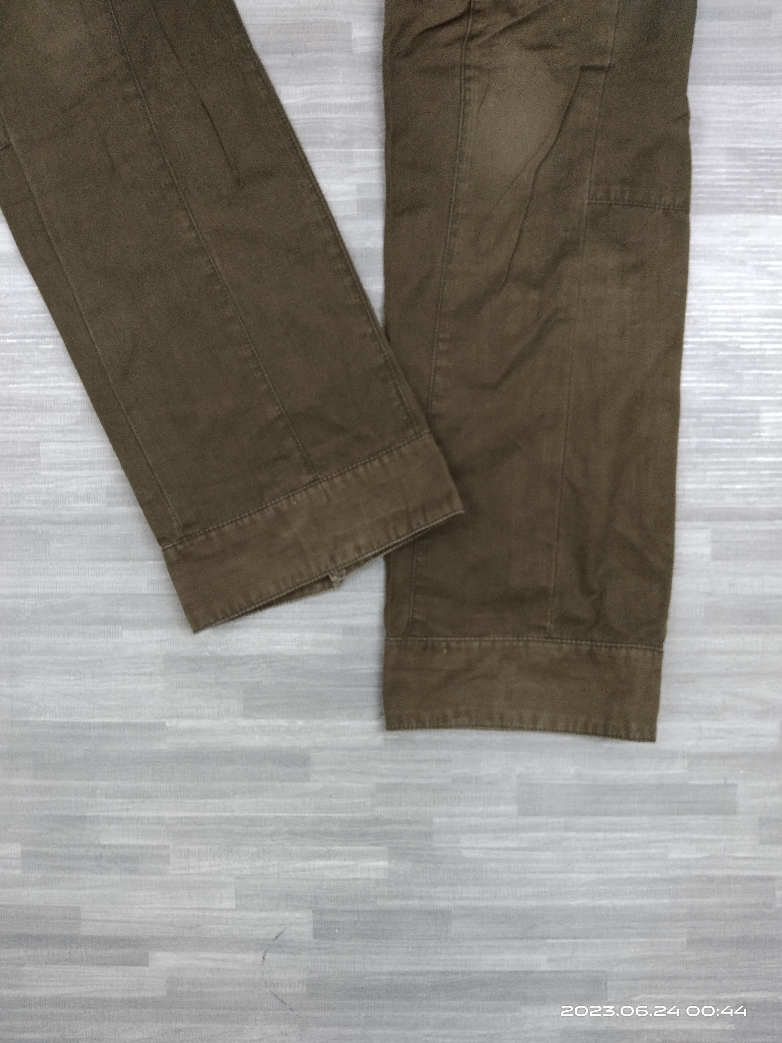 Japanese Brand FADE GREEN TACTICAL CRYSTAL BUSH CARGO PANTS Size US 31 - 7 Thumbnail