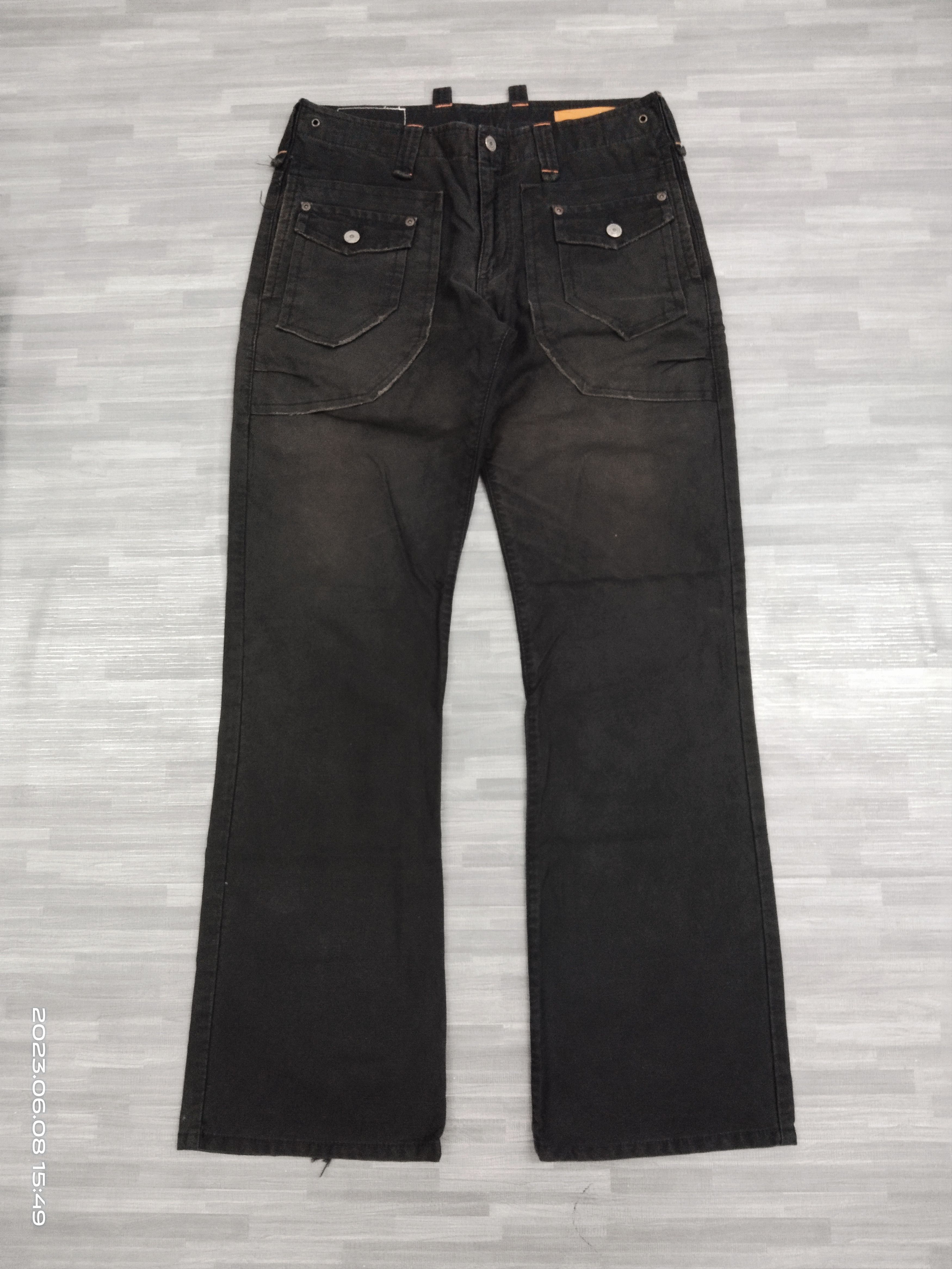 Edwin FLARE FADE BLACK EXCLUSIVE VINTAGE MODEL Size US 31 - 2 Thumbnail