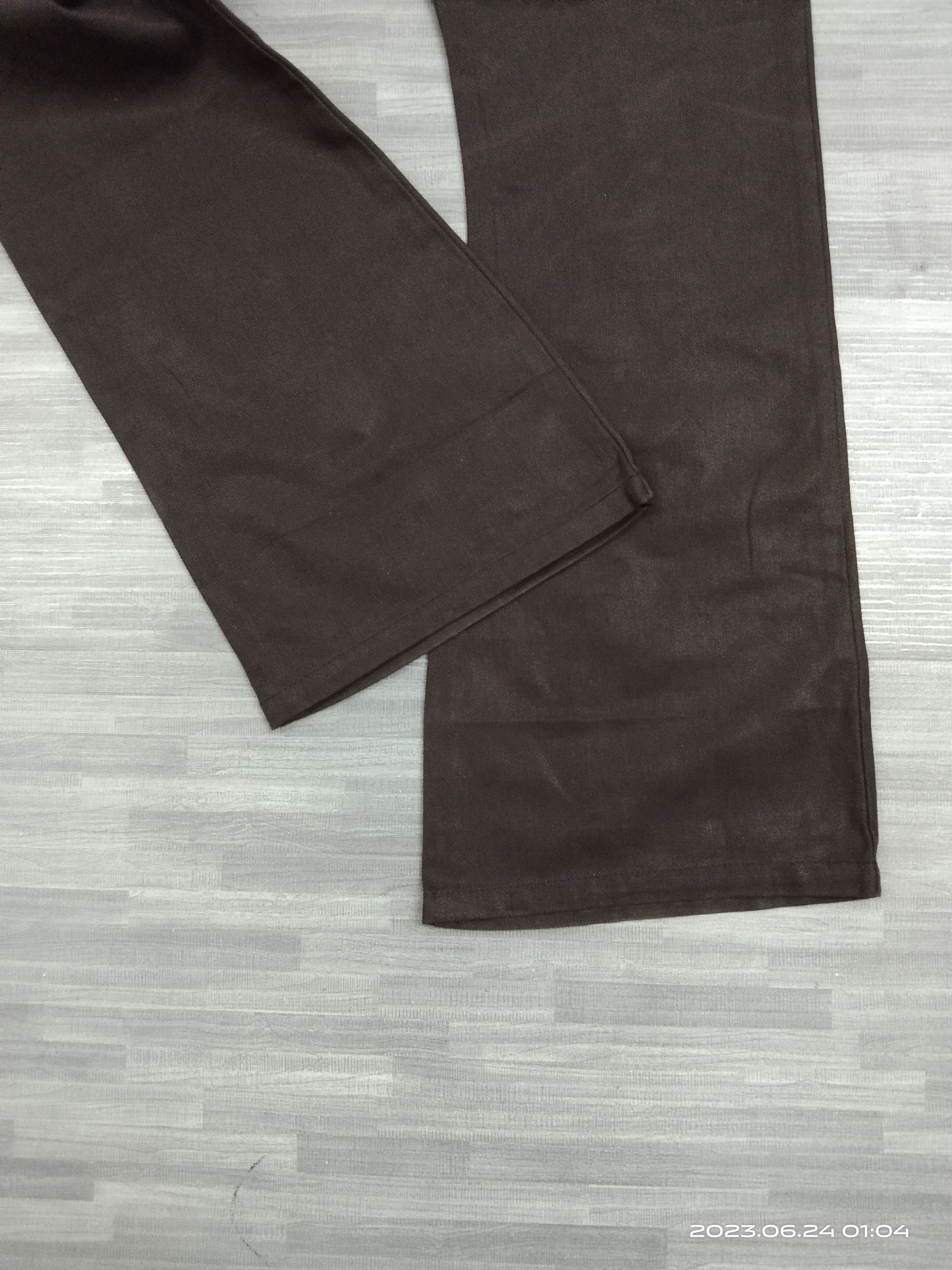 semanticdesign FLARE WAXED SEMANTIC DESIGN TACTICAL DENIM PANTS Size US 30 / EU 46 - 6 Thumbnail