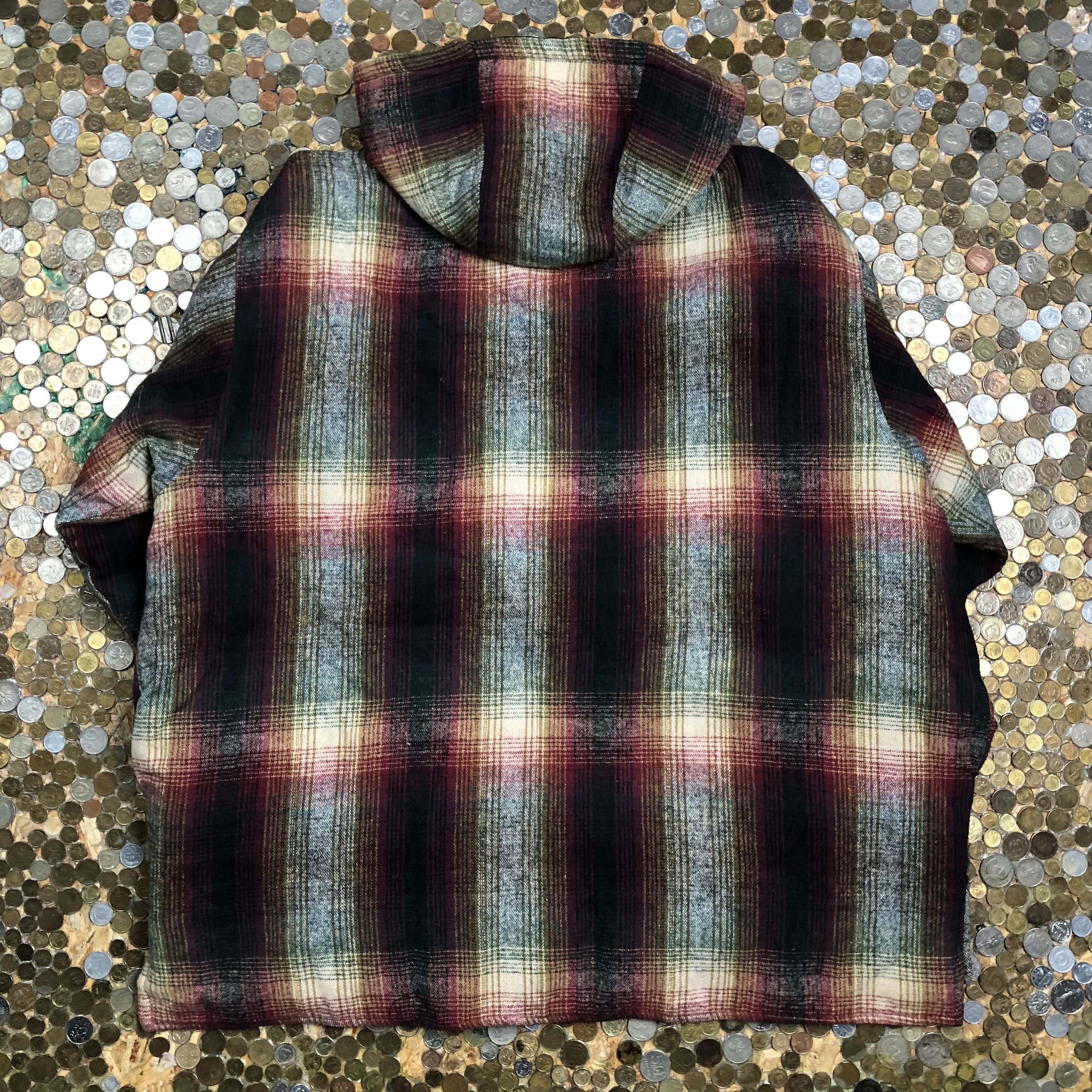Vintage Vintage overshirt Checkred 90's Size US L / EU 52-54 / 3 - 4 Thumbnail