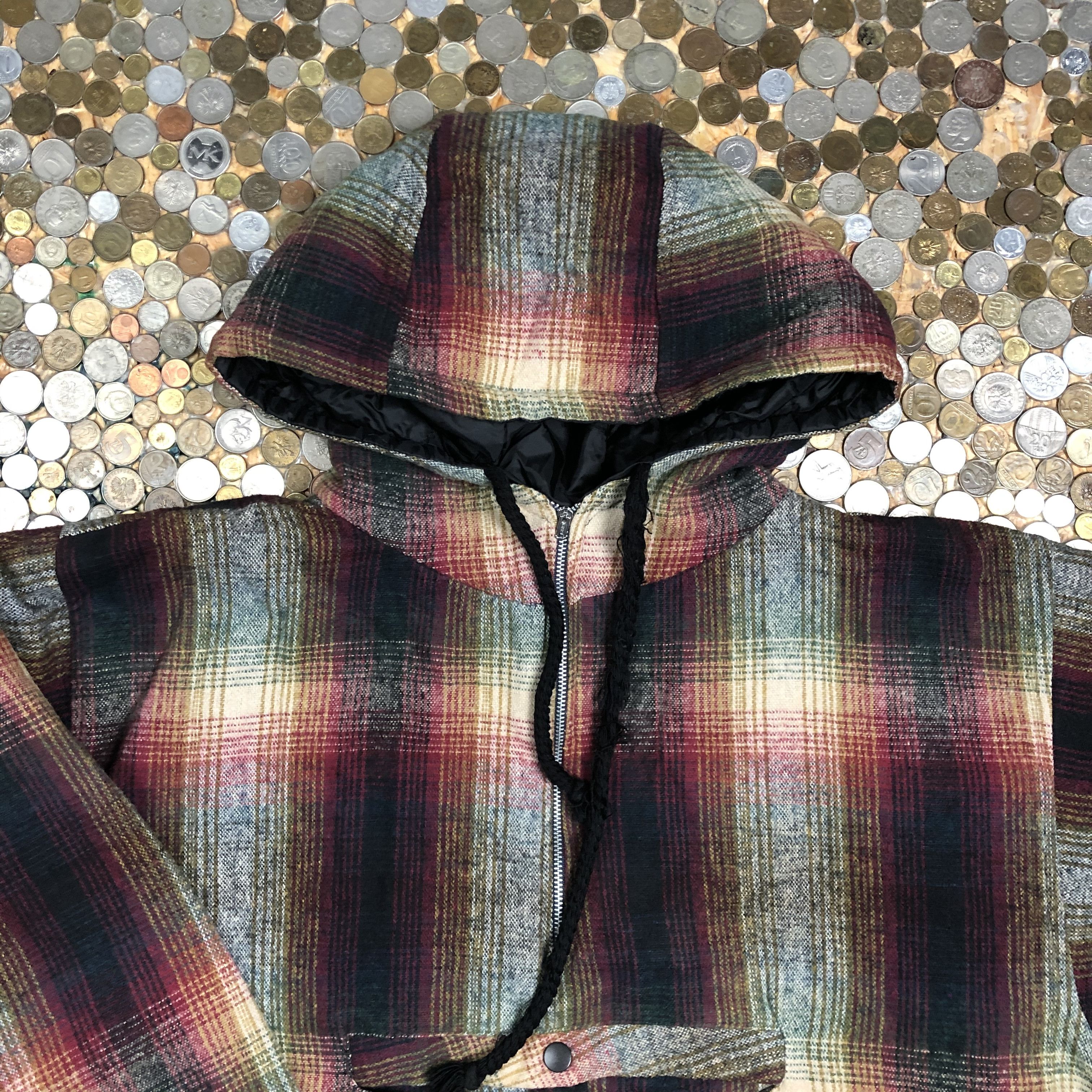 Vintage Vintage overshirt Checkred 90's Size US L / EU 52-54 / 3 - 2 Thumbnail