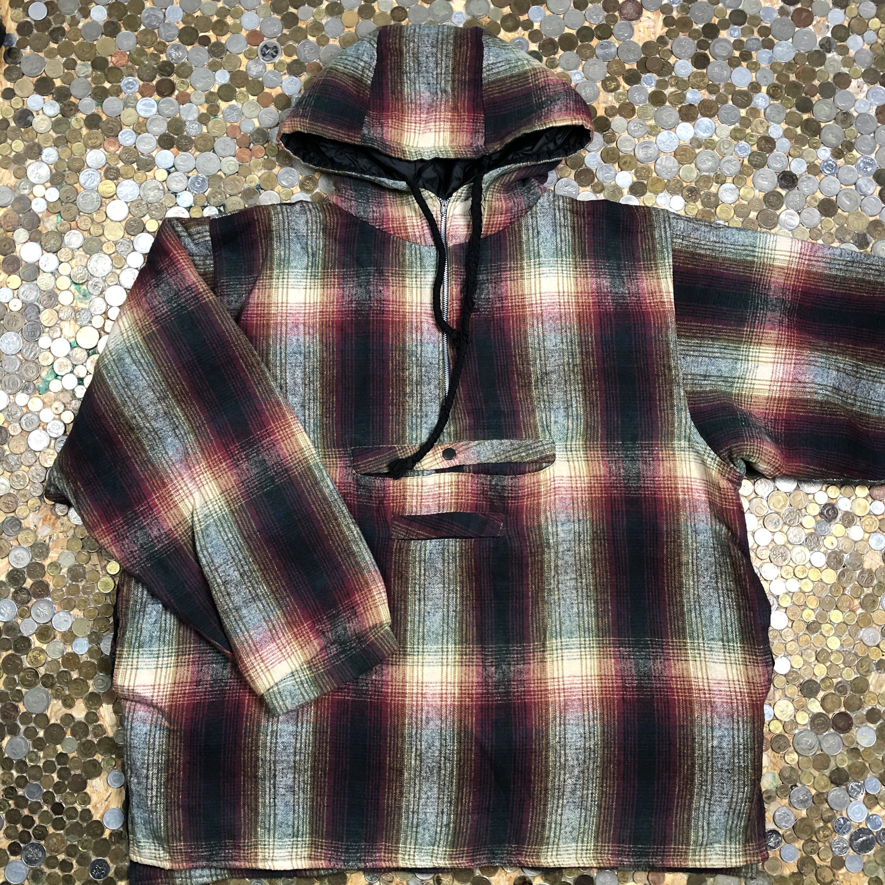 Vintage Vintage overshirt Checkred 90's Size US L / EU 52-54 / 3 - 1 Thumbnail