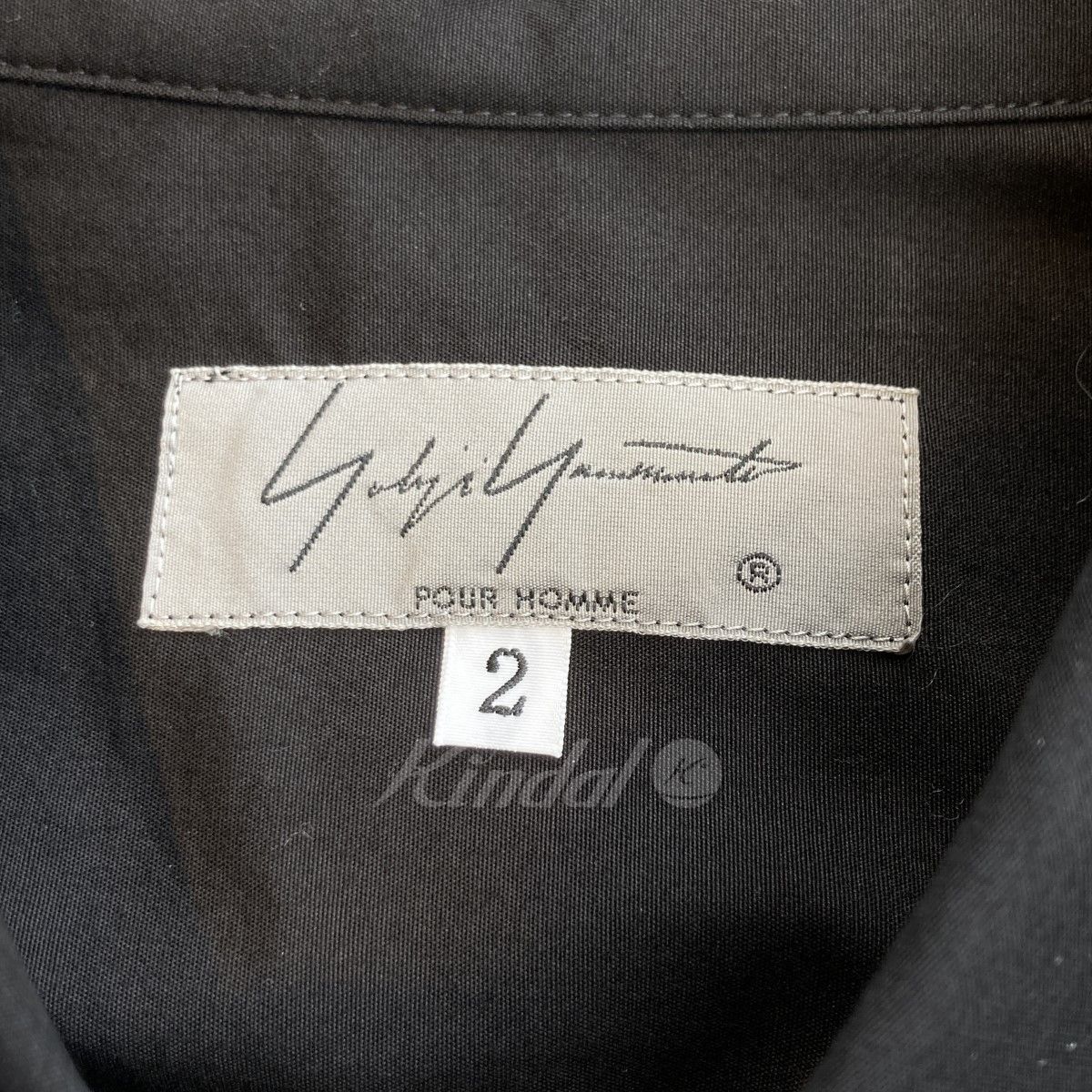 YOHJI YAMAMOTO pour homme 20SS design long sleeve shirt