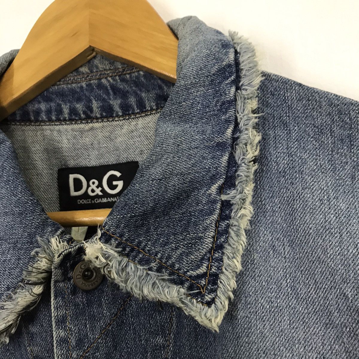 Dolce & Gabbana Dolce & Gabbana rare Denim Jacket patchwork Denim Size US L / EU 52-54 / 3 - 4 Thumbnail