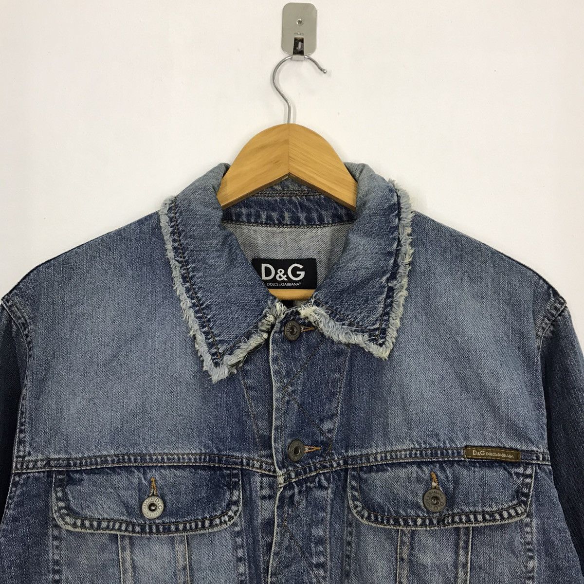 Dolce & Gabbana Dolce & Gabbana rare Denim Jacket patchwork Denim Size US L / EU 52-54 / 3 - 2 Thumbnail