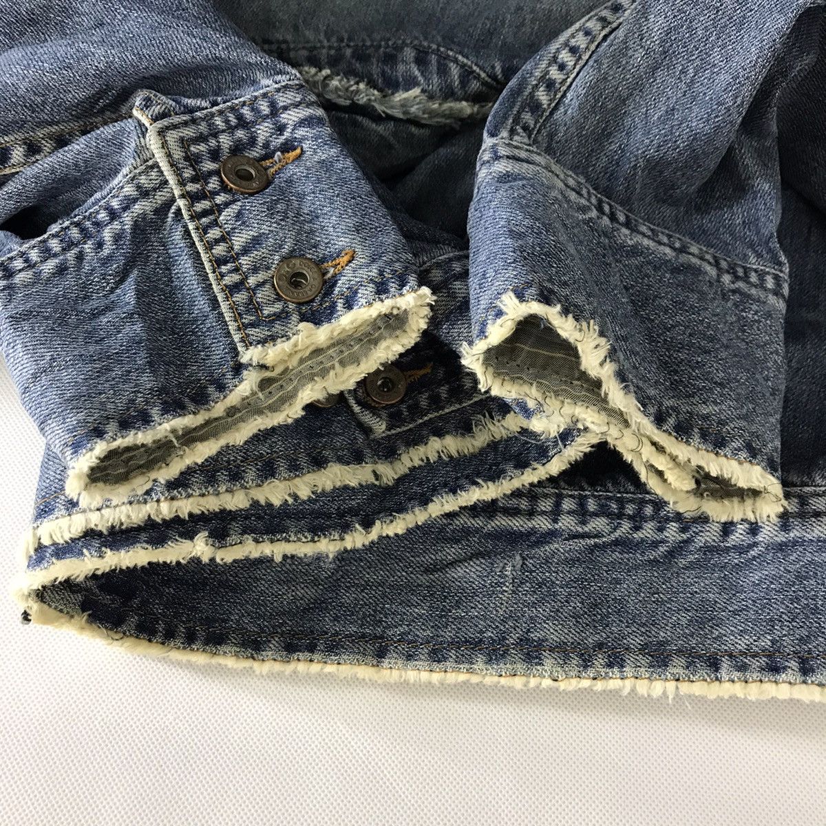 Dolce & Gabbana Dolce & Gabbana rare Denim Jacket patchwork Denim Size US L / EU 52-54 / 3 - 10 Thumbnail