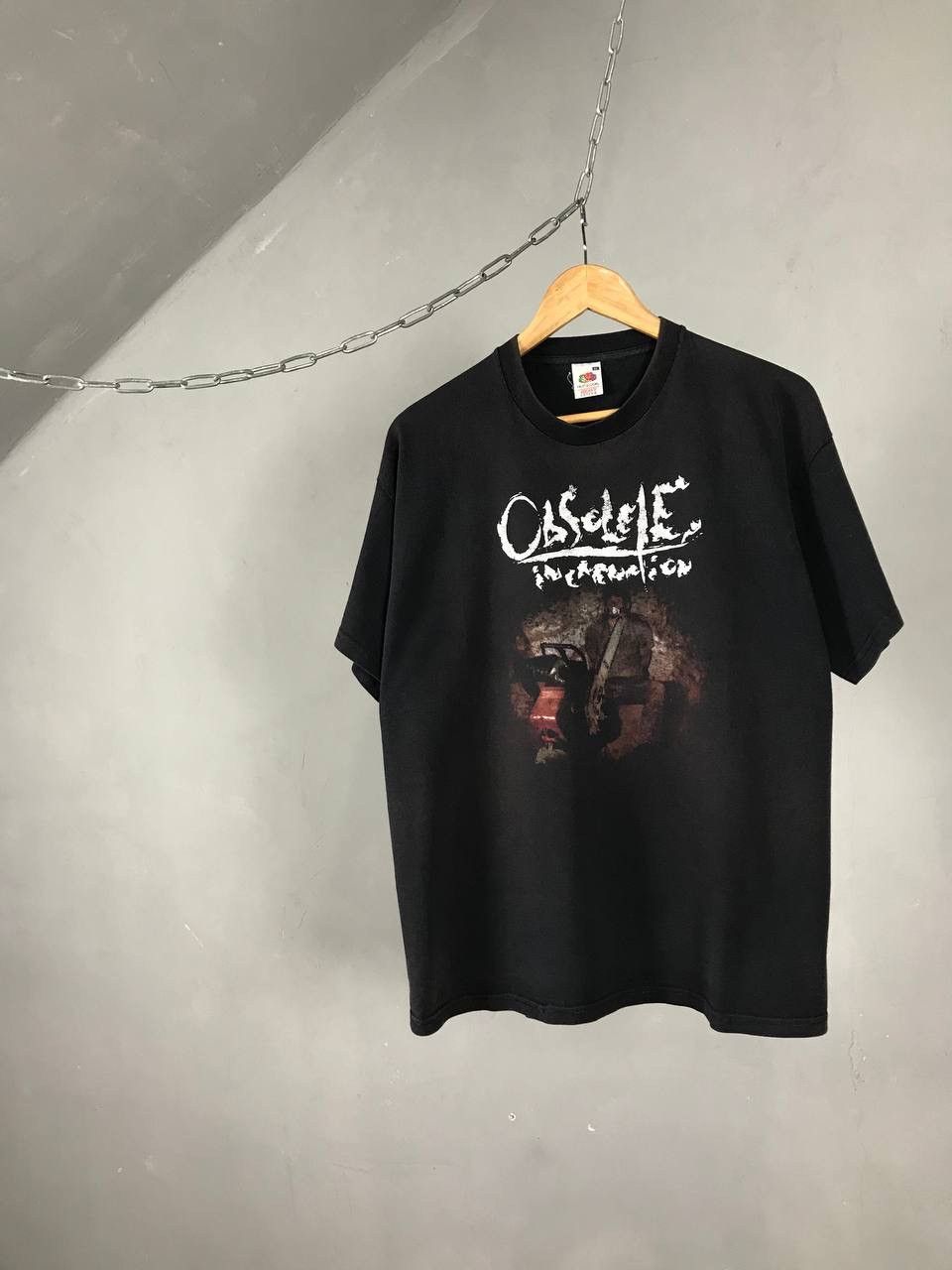 Band Tees × Vintage Obsolete Incarnation Vintage rock band tee Size US XL / EU 56 / 4 - 1 Thumbnail