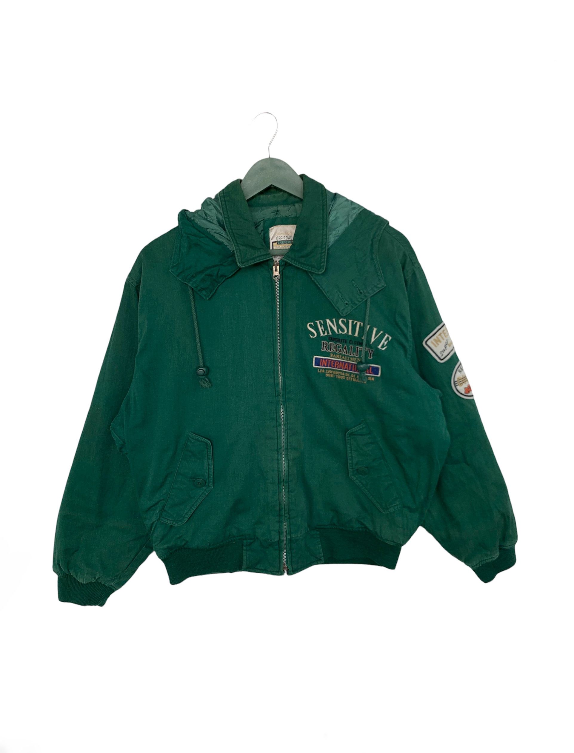image of Vintage Off-Road Jacket in Green, Men's (Size Medium)