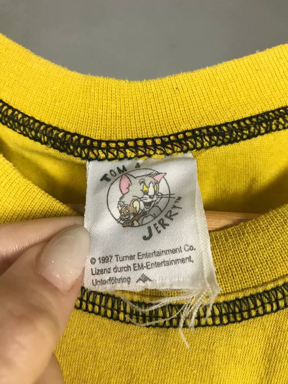 Vintage Tom & Jerry 1997 vintage cult movie comics tee Size US XS / EU 42 / 0 - 5 Thumbnail