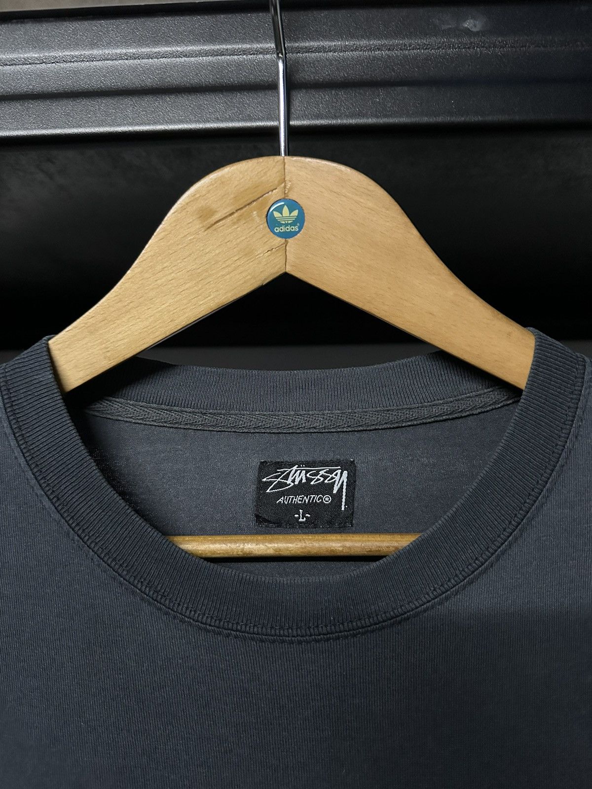 Stussy × Vintage Vintage Stussy Pocket Skateboard Faded Tee Size US L / EU 52-54 / 3 - 3 Thumbnail