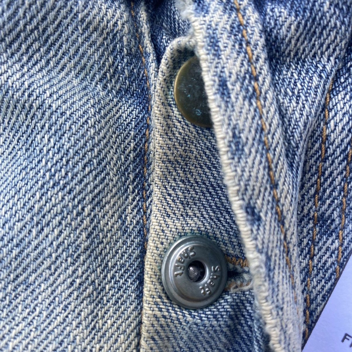 Designer × Japanese Brand × Vintage Shaft Japanese Jeans selvedge Denim Size US 33 - 6 Thumbnail