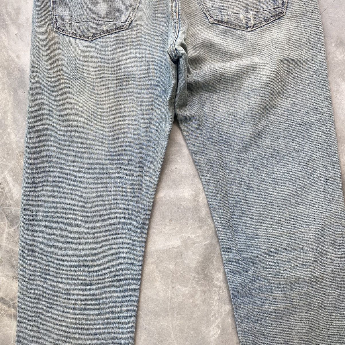 Designer × Japanese Brand × Vintage Shaft Japanese Jeans selvedge Denim Size US 33 - 20 Thumbnail