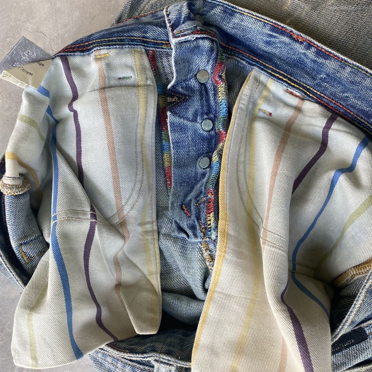 Designer × Japanese Brand × Vintage Shaft Japanese Jeans selvedge Denim Size US 33 - 13 Thumbnail