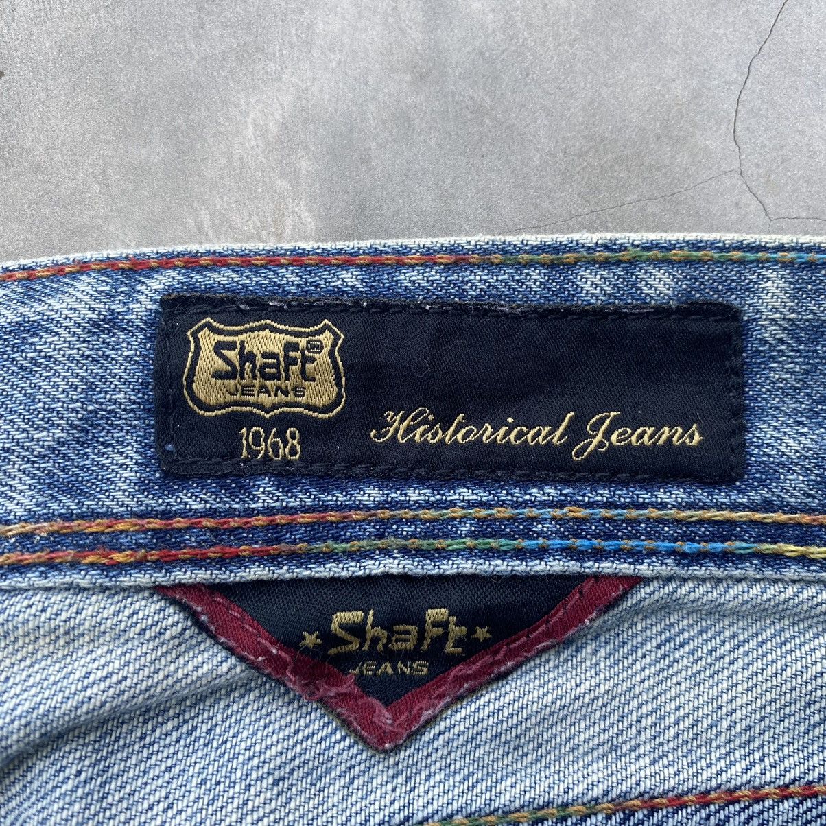 Designer × Japanese Brand × Vintage Shaft Japanese Jeans selvedge Denim Size US 33 - 8 Thumbnail