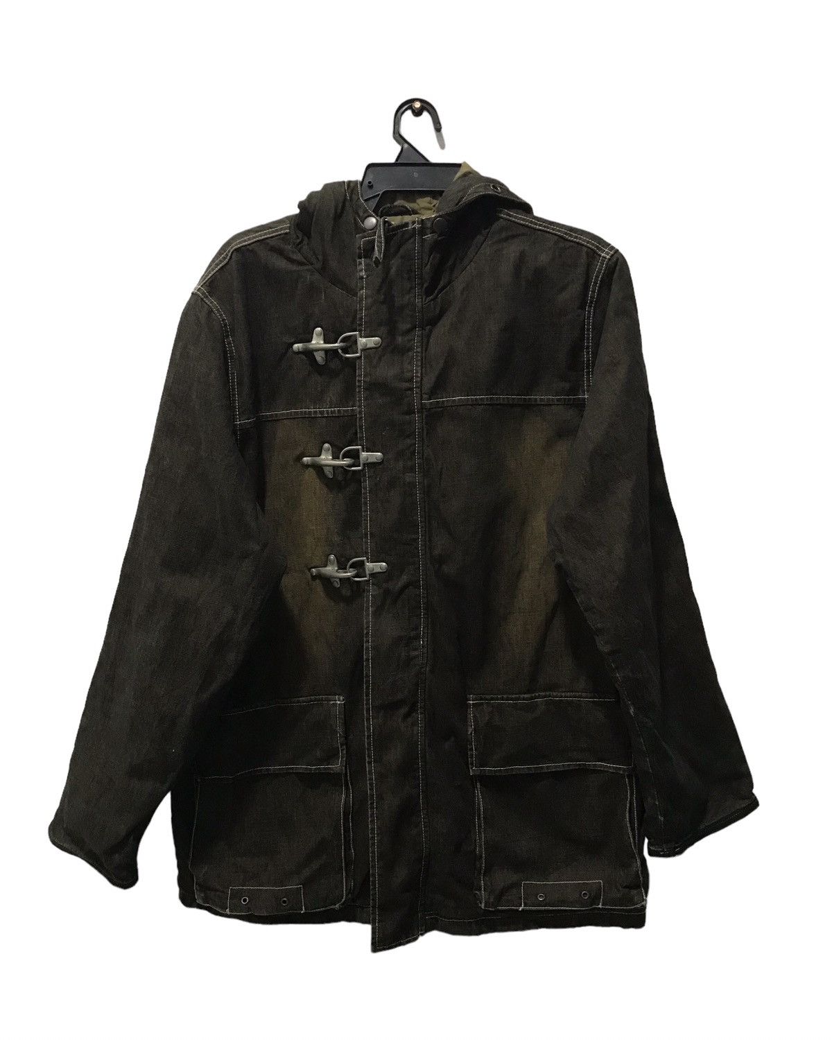 Designer × Vintage Vintage ALLIX DESIGN JACKET HOODIE Size US L / EU 52-54 / 3 - 1 Thumbnail
