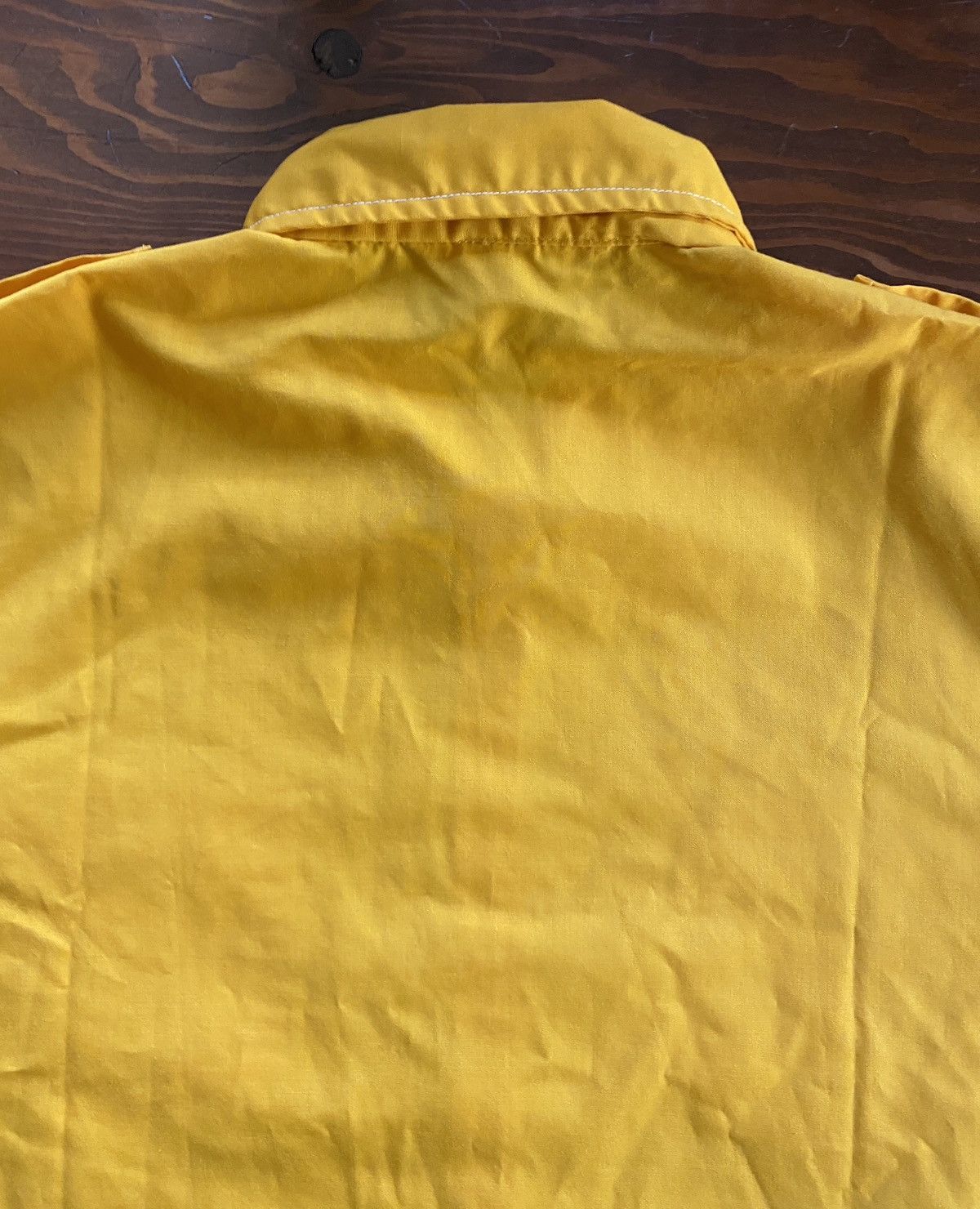 Jantzen Vintage 60’s Jantzen Mustard Mod Shirt Sleeve Button Up Size US XL / EU 56 / 4 - 17 Thumbnail
