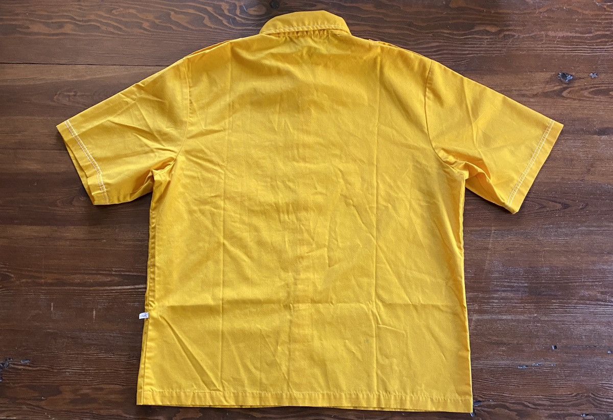 Jantzen Vintage 60’s Jantzen Mustard Mod Shirt Sleeve Button Up Size US XL / EU 56 / 4 - 12 Thumbnail