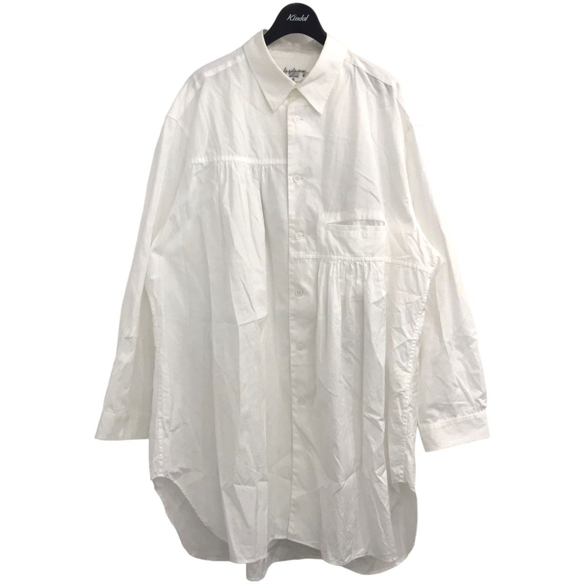 YOHJI YAMAMOTO pour homme gather design shirt