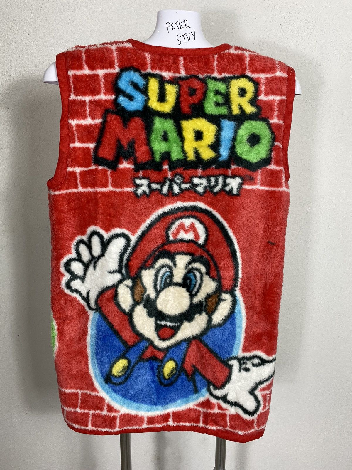 Cartoon Network Super Mario Fleece Vest Size US M / EU 48-50 / 2 - 6 Thumbnail