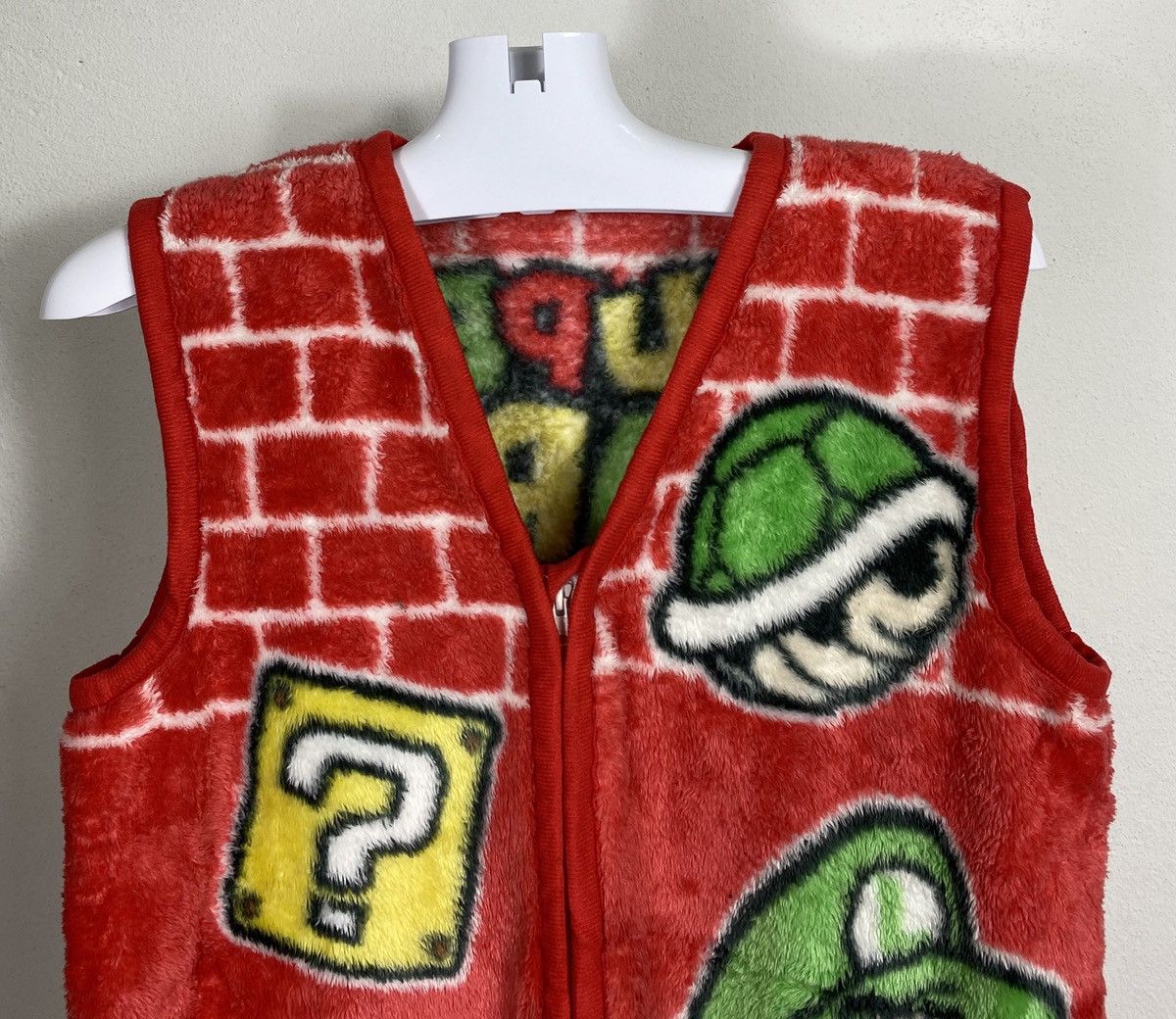 Cartoon Network Super Mario Fleece Vest Size US M / EU 48-50 / 2 - 4 Thumbnail