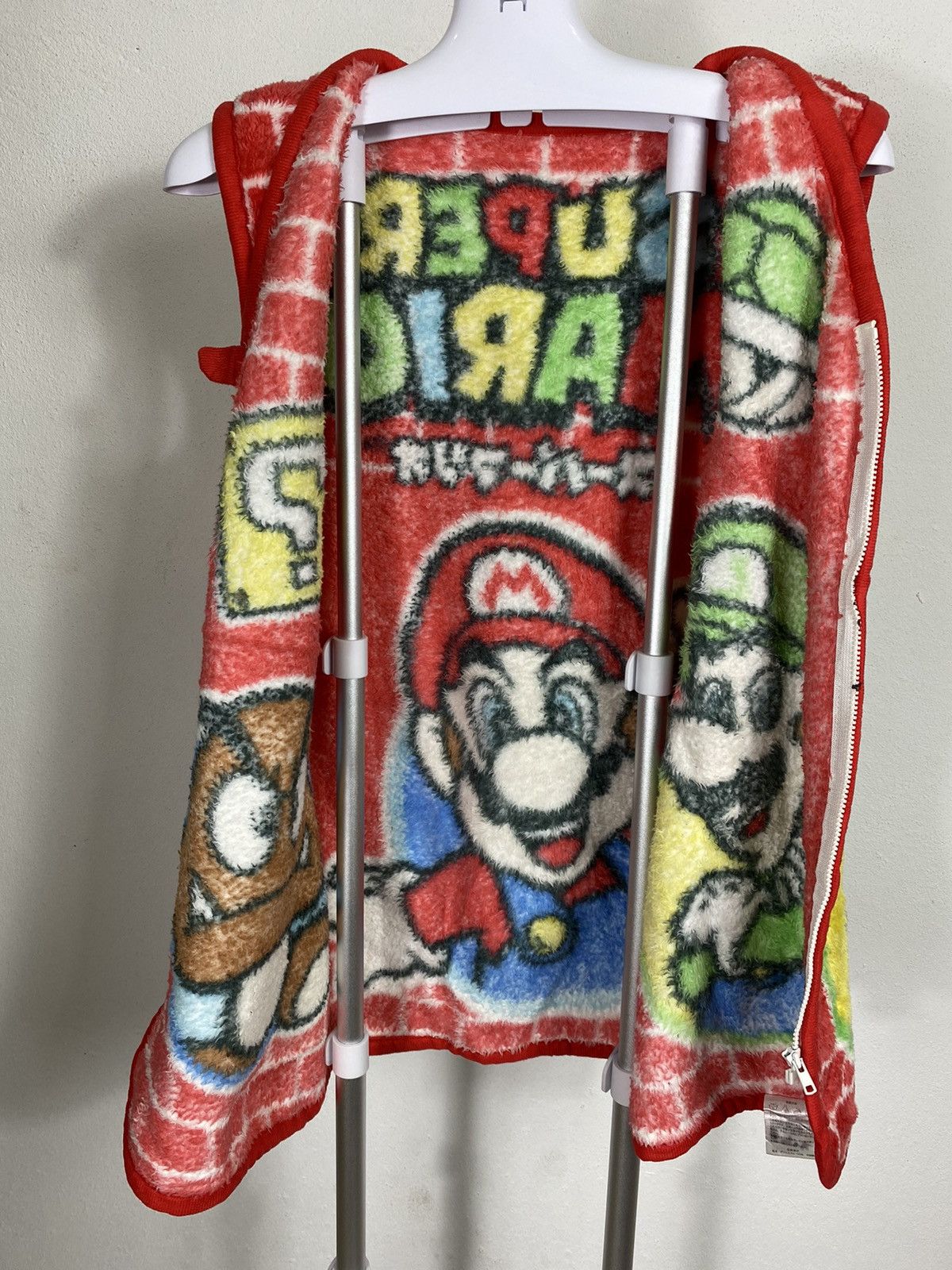 Cartoon Network Super Mario Fleece Vest Size US M / EU 48-50 / 2 - 3 Thumbnail